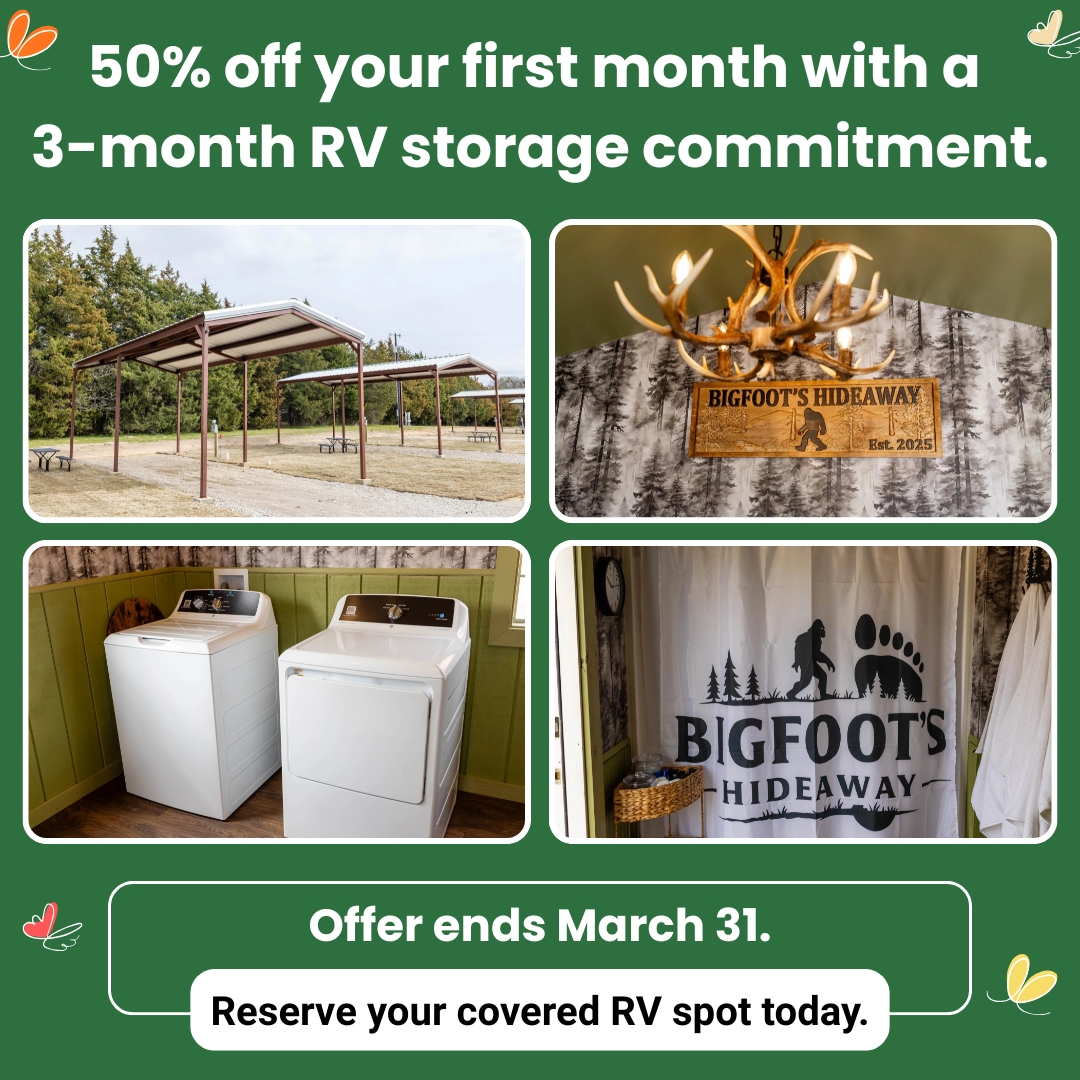 Bigfoot's Hideaway Facebook ad