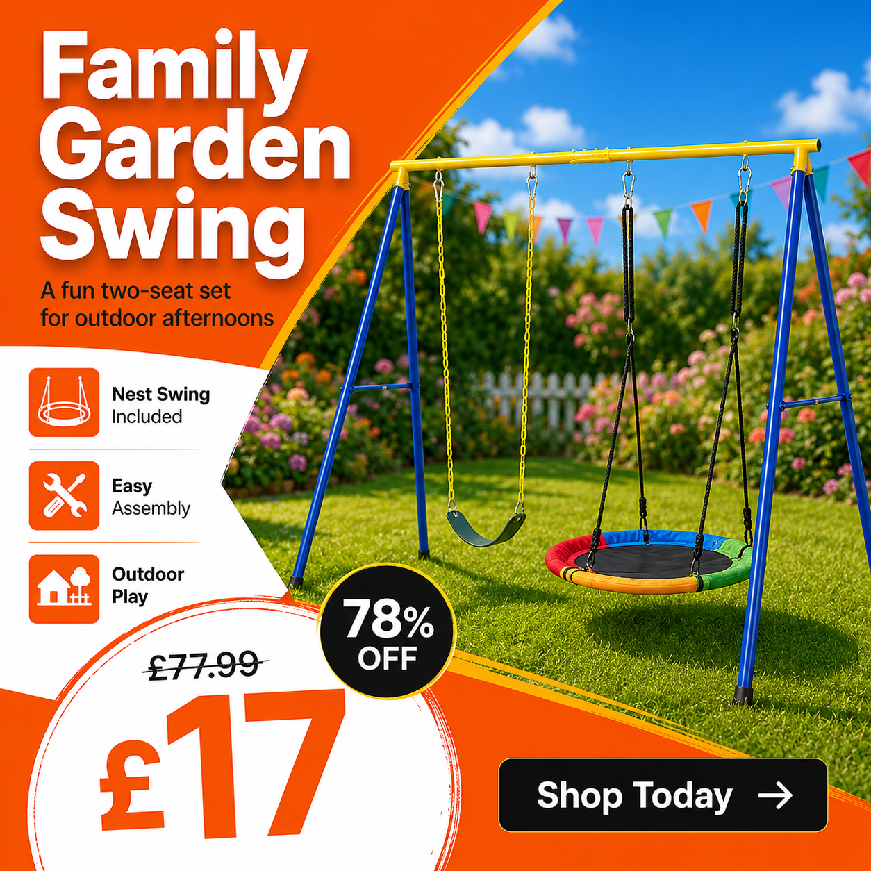 Promo Flash Facebook ad