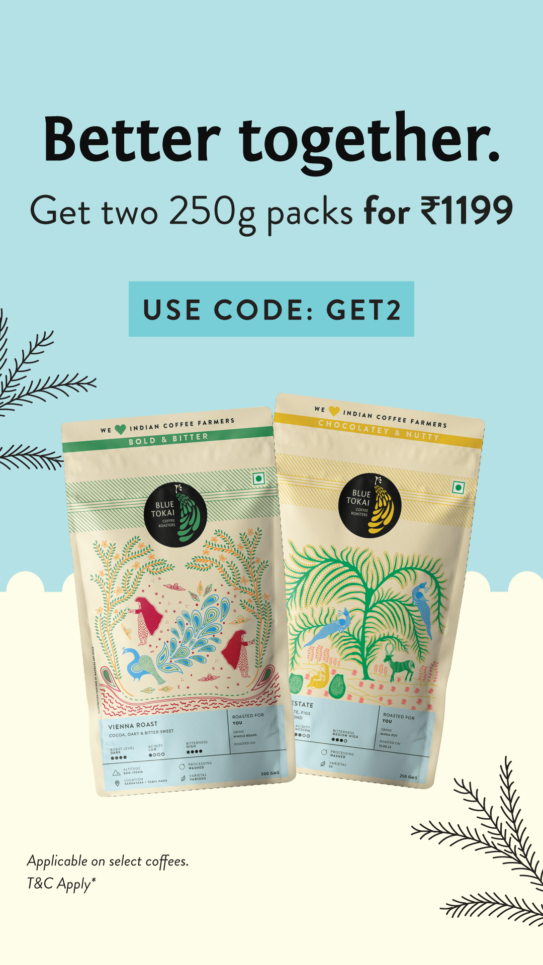 Blue Tokai Coffee Roasters Facebook ad