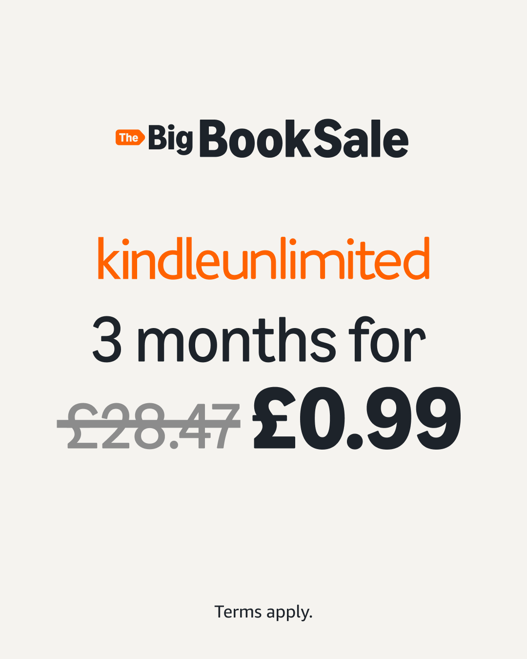 Amazon Kindle Facebook ad