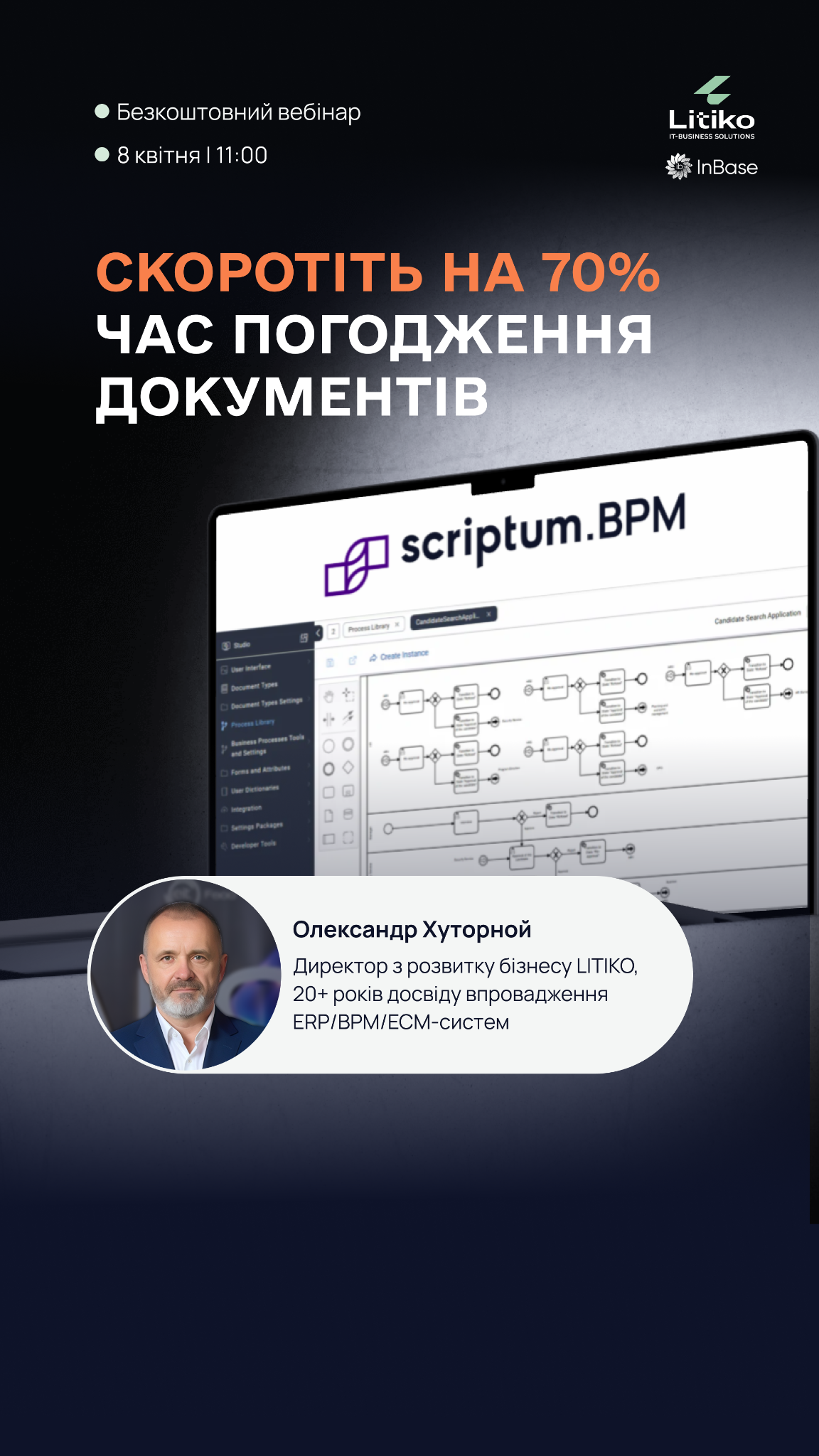 Litiko LLC. Digital Business Automation Facebook ad from Mar 27, 2026