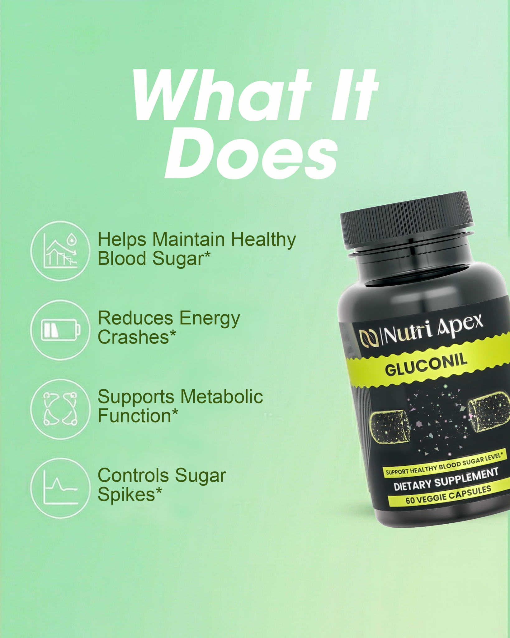 Nutri Apex Nutrition Facebook ad: No More Energy Crashes
