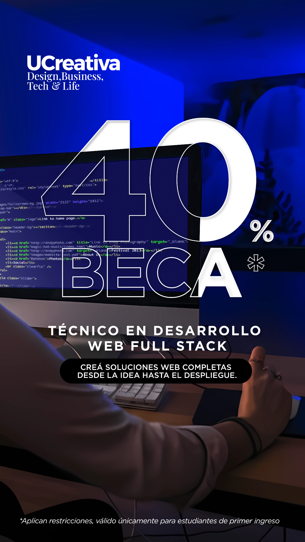 Universidad Creativa Facebook ad from Jun 9, 2026