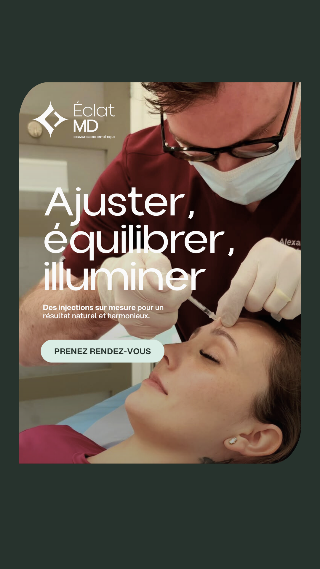 Éclat MD - Dermatologie Esthétique Facebook ad
