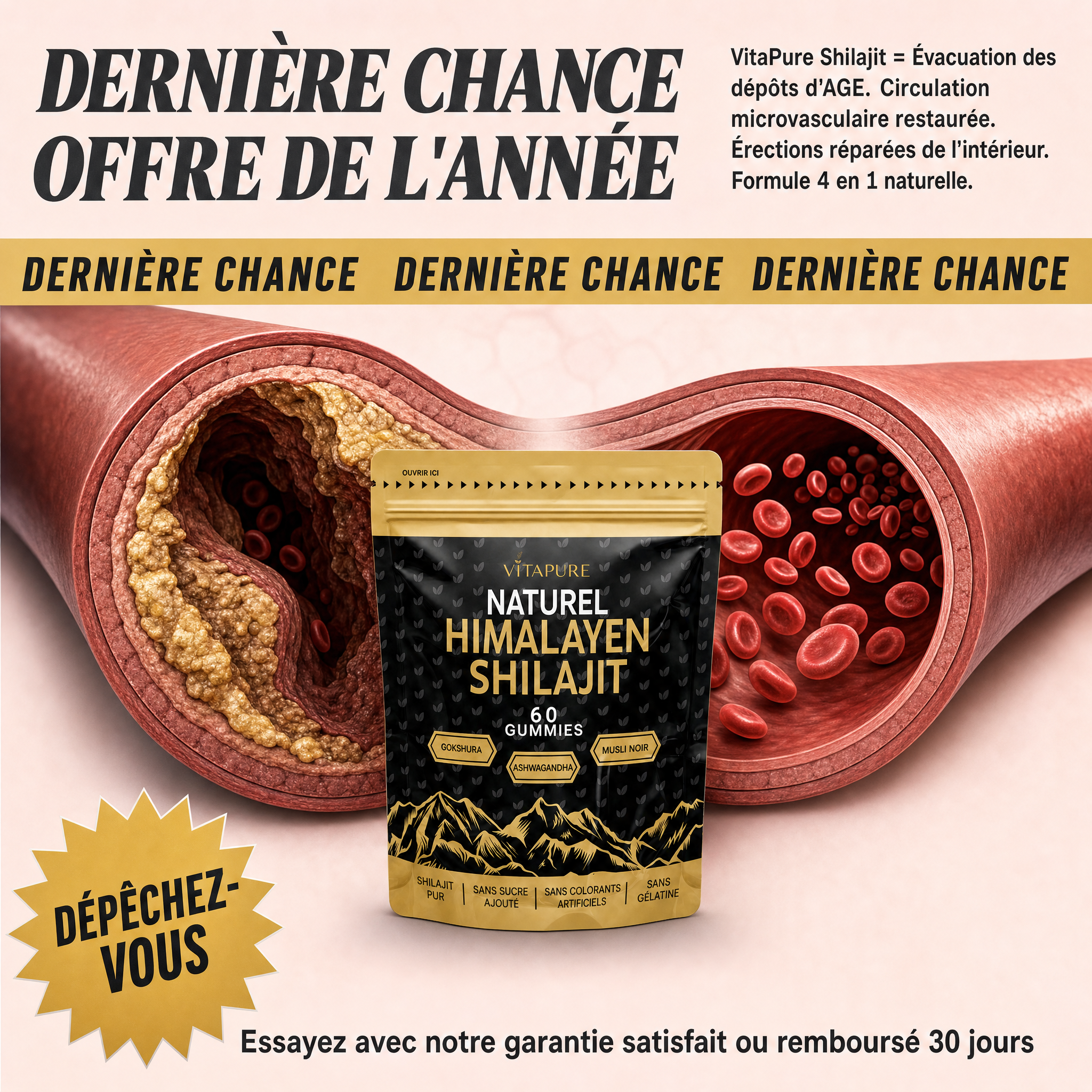 Santé Masculine Facebook ad