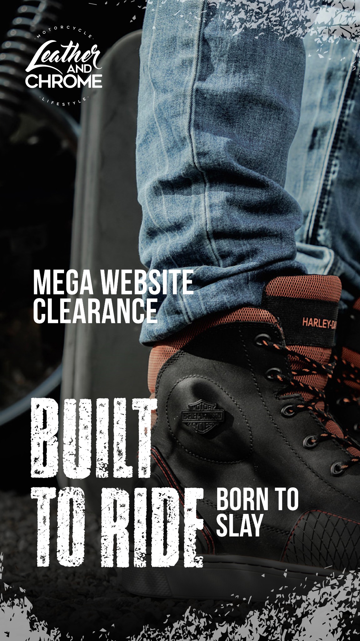 Leather and Chrome - Cape Town Facebook ad