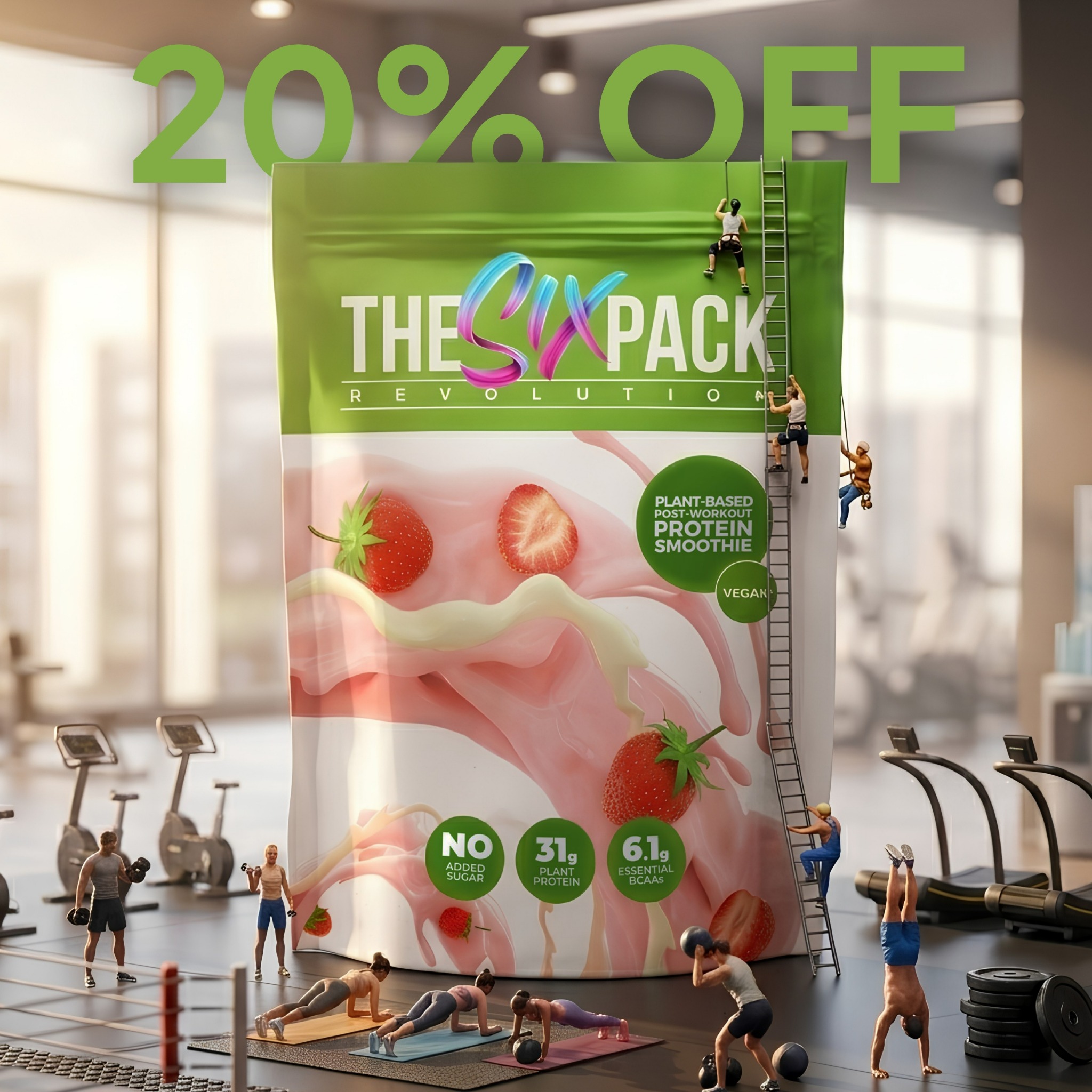 The Six Pack Revolution Facebook ad