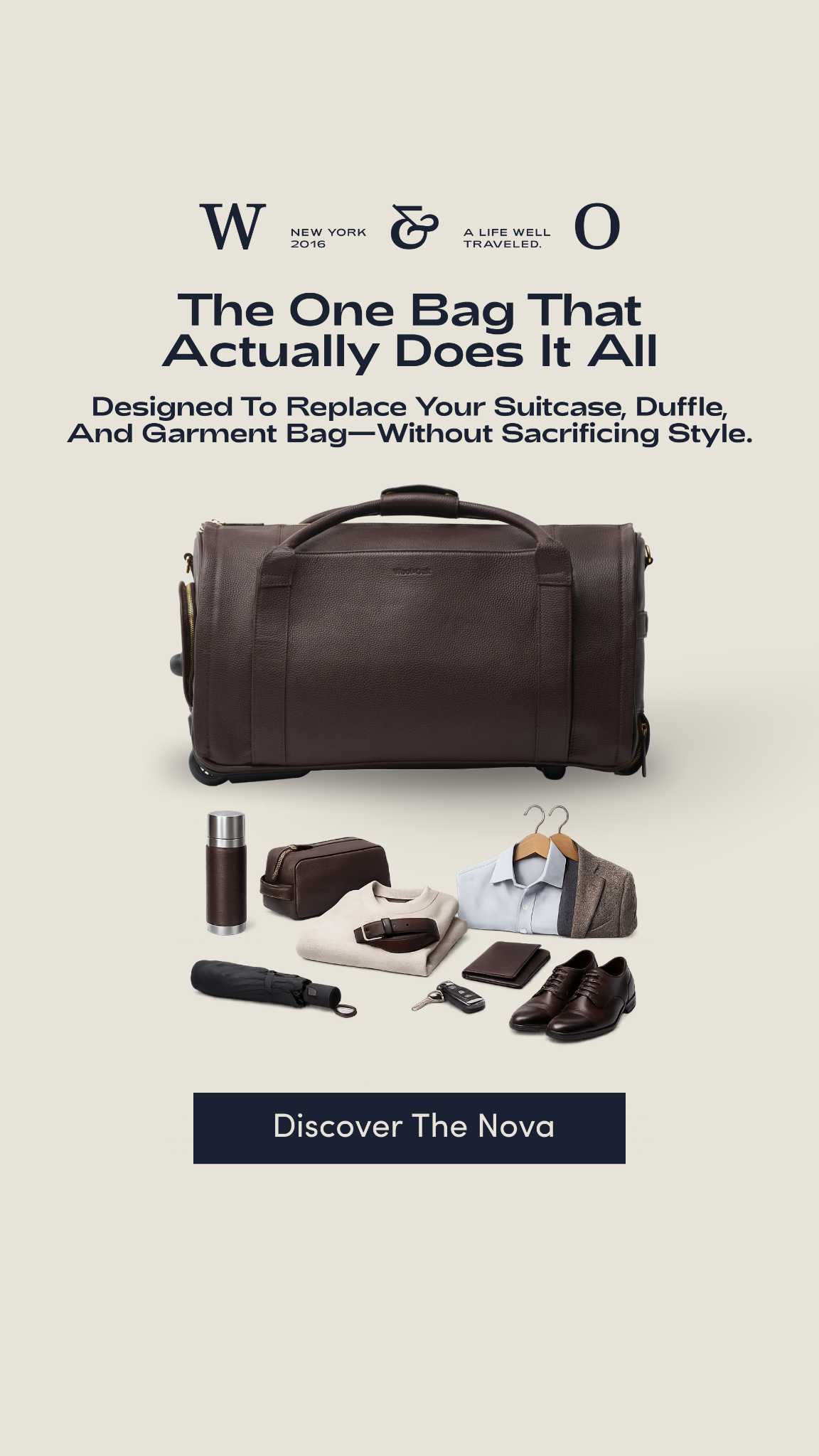 Wool & Oak Facebook ad