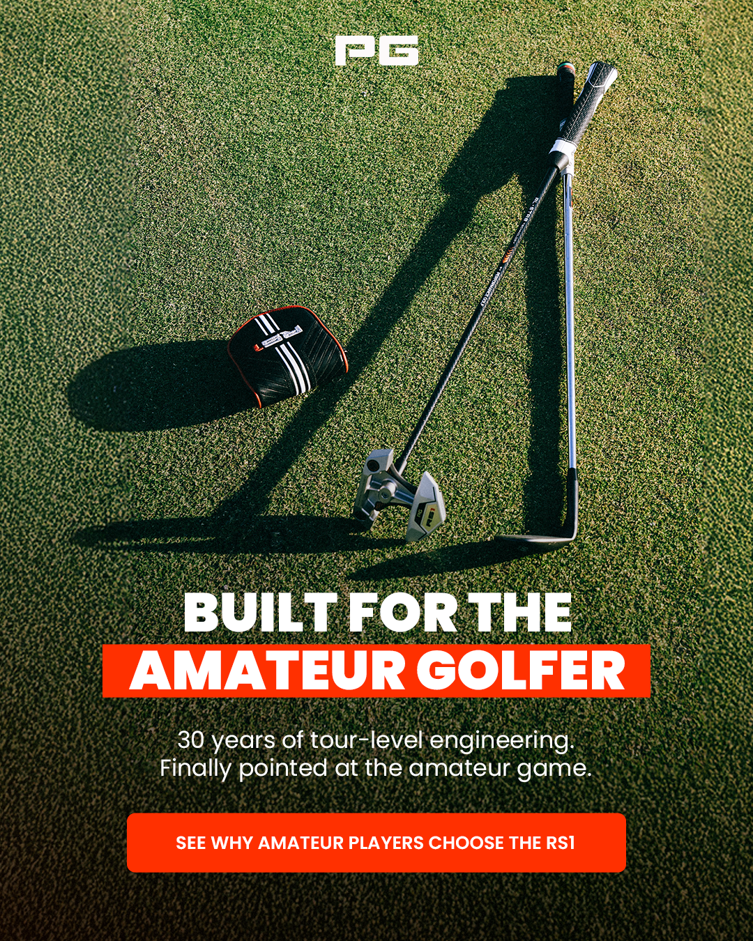 Performance Golf Facebook ad