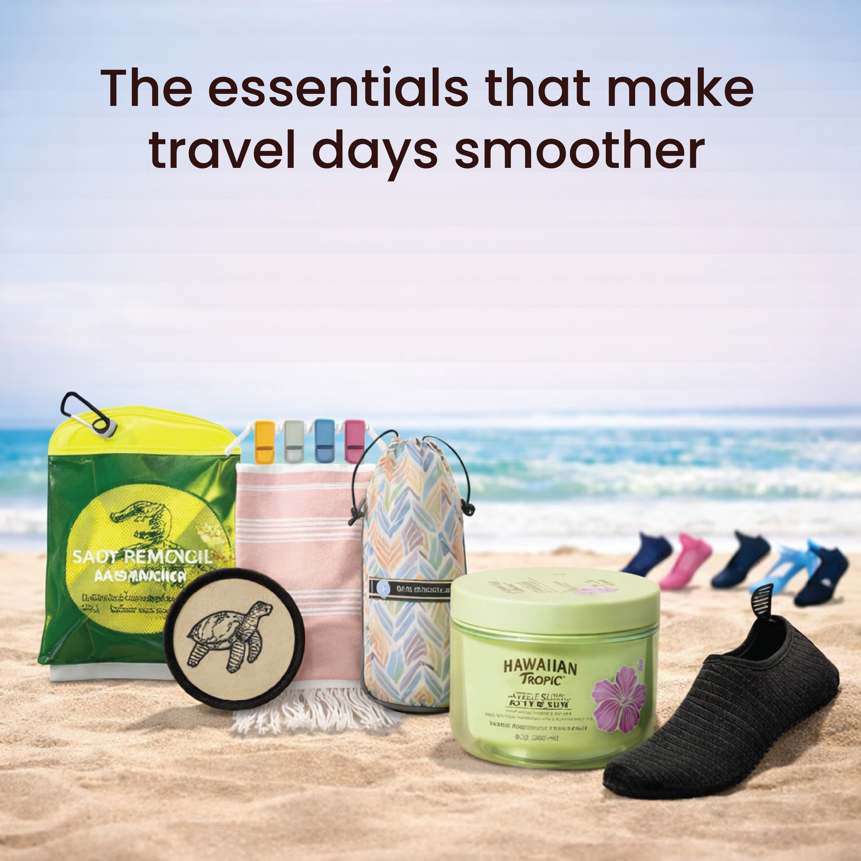 The Online Finds Club Facebook ad: Vacation Deals Here
