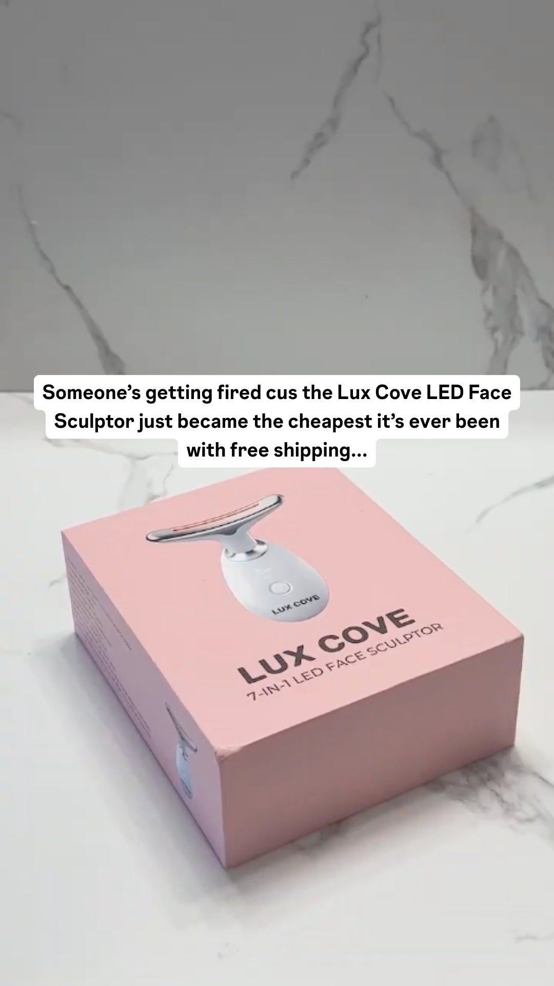 Lux Cove Facebook ad