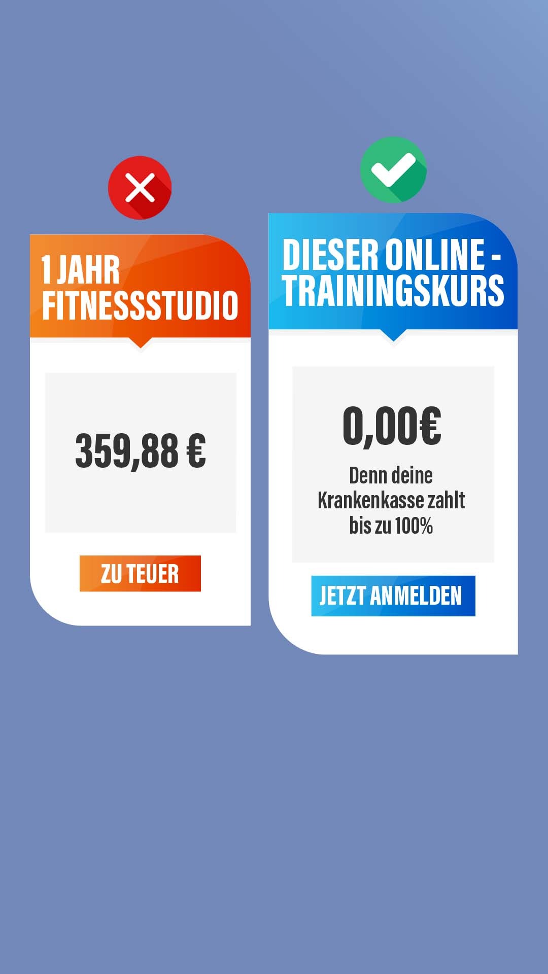 Gesundheitskurs.de Facebook ad