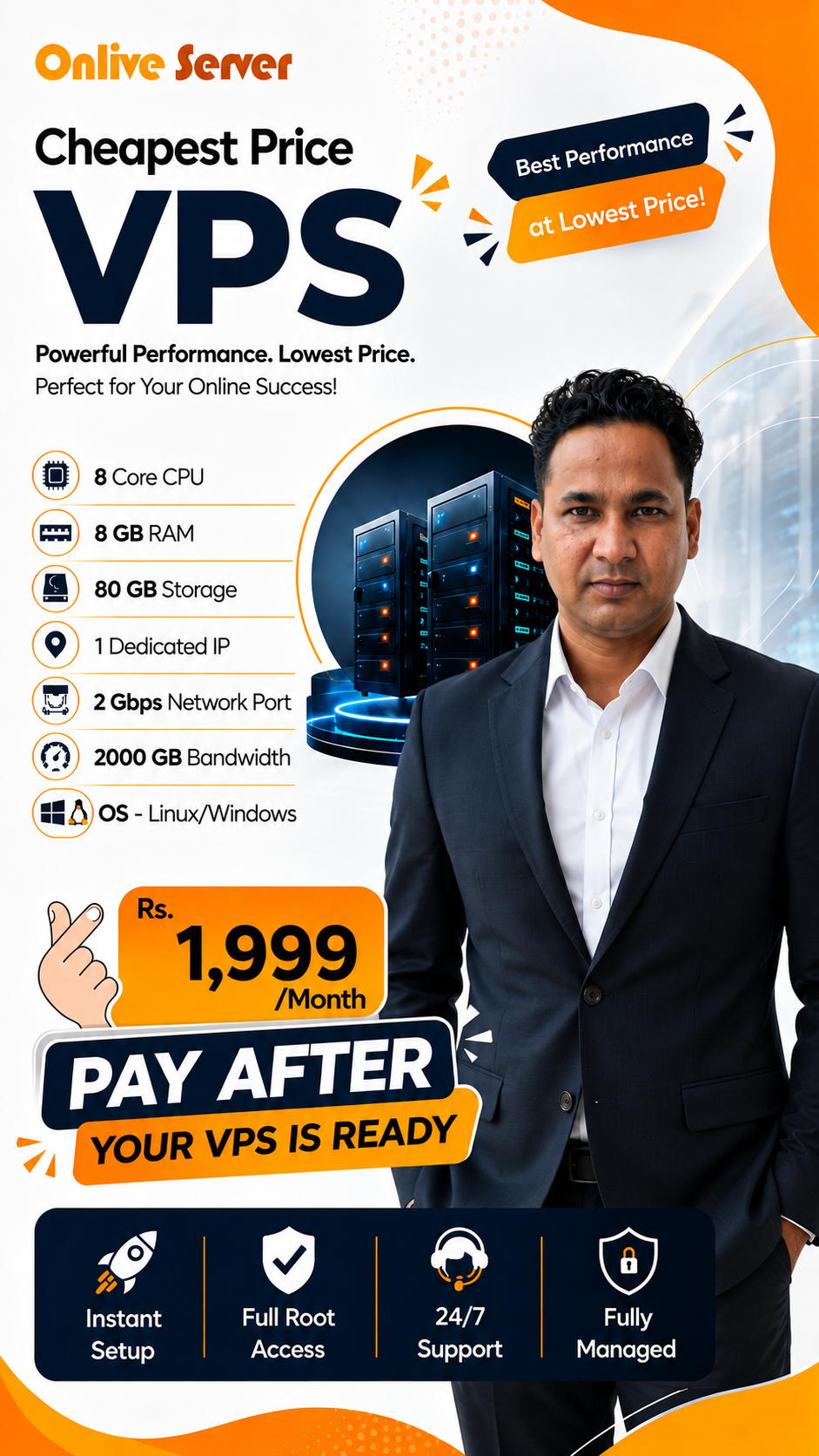Onlive Server Private Limited Facebook ad