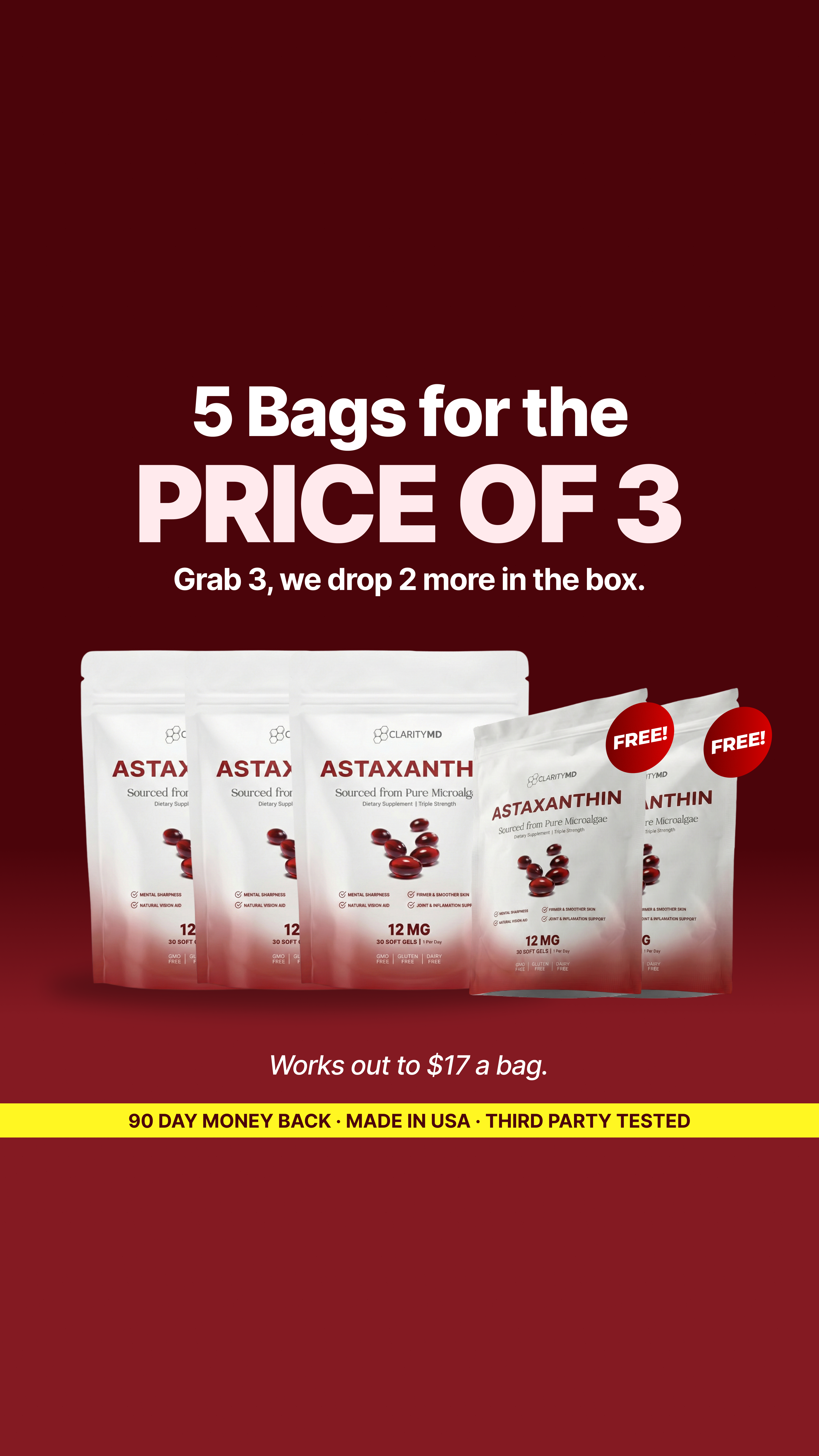 Clarity MD Facebook ad