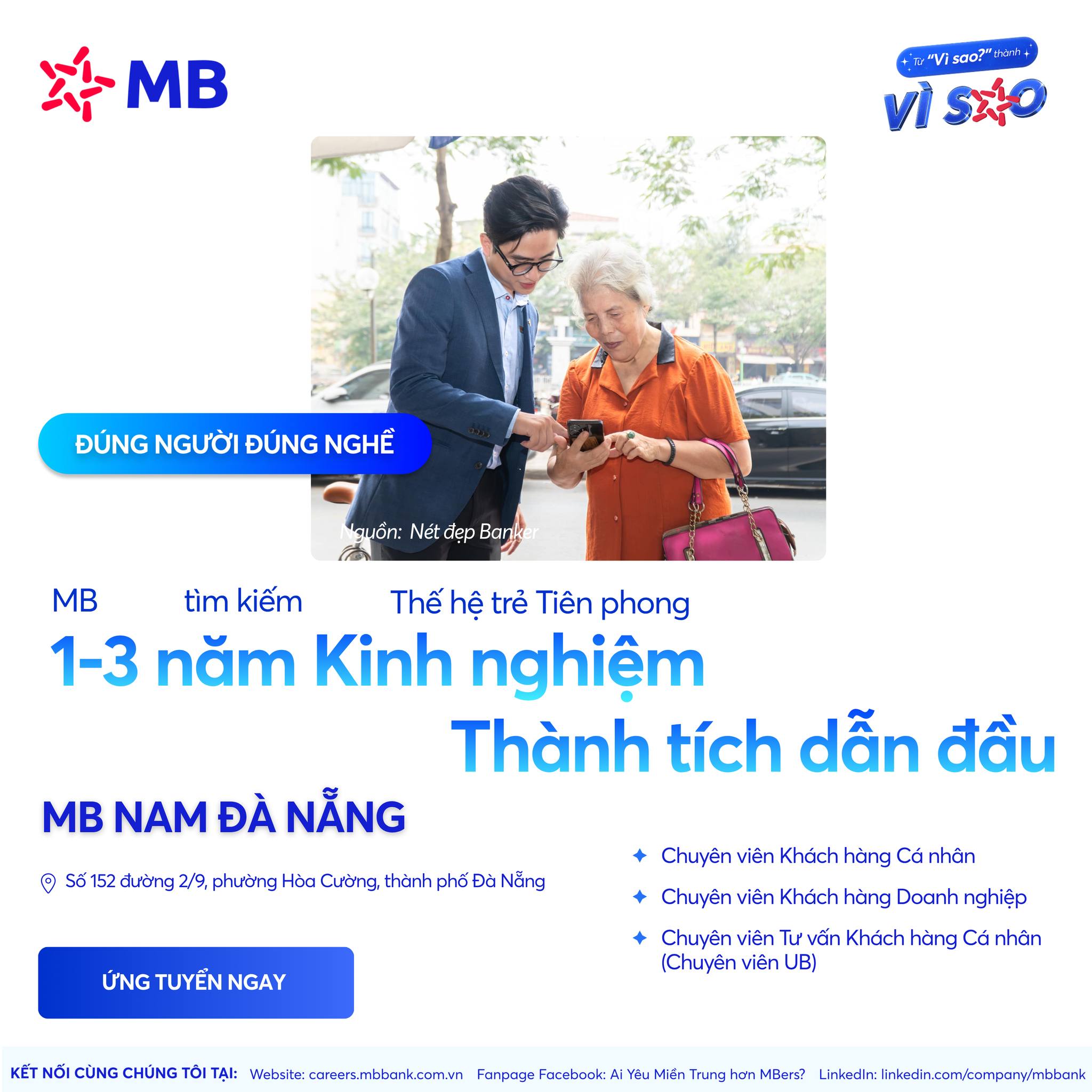 Ai Yêu Miền Trung hơn MBers? Facebook ad: [ĐÚNG NGƯỜI ĐÚNG NGHỀ TẠI MB NAM ĐÀ…