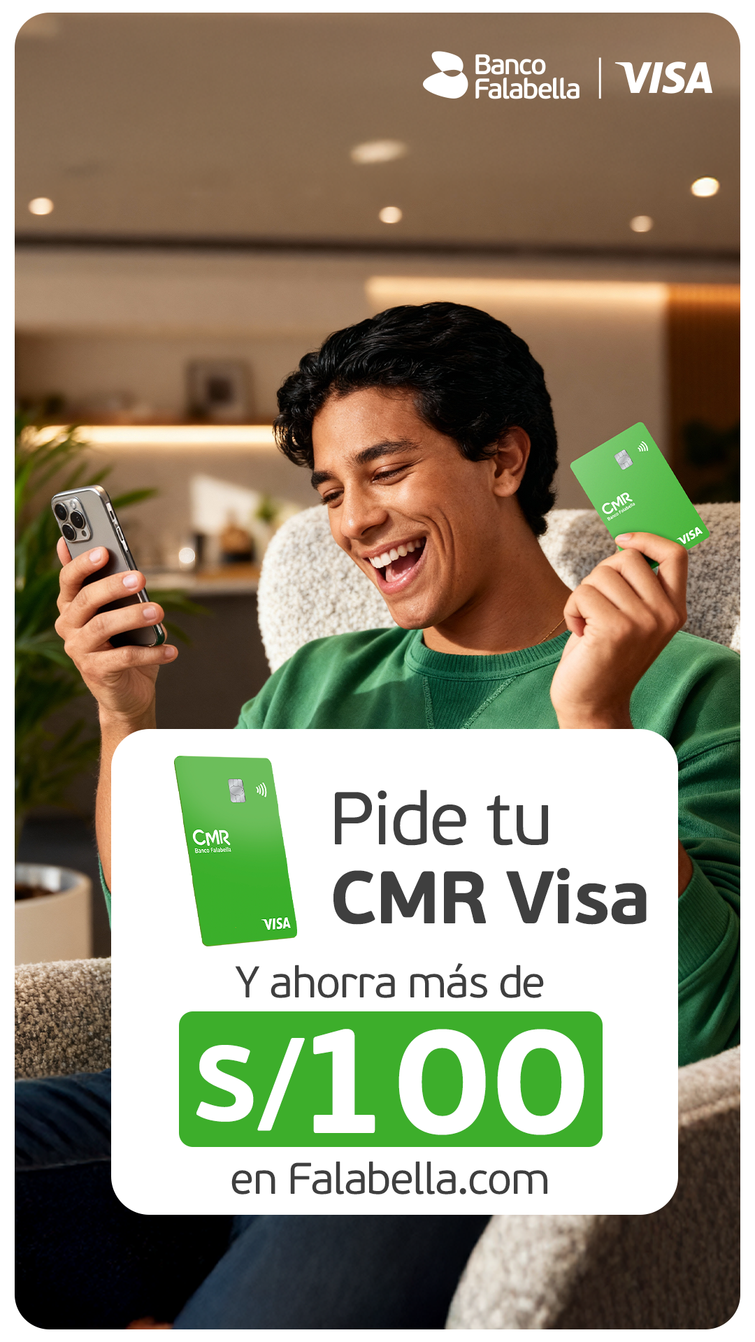 Banco Falabella Perú Facebook ad