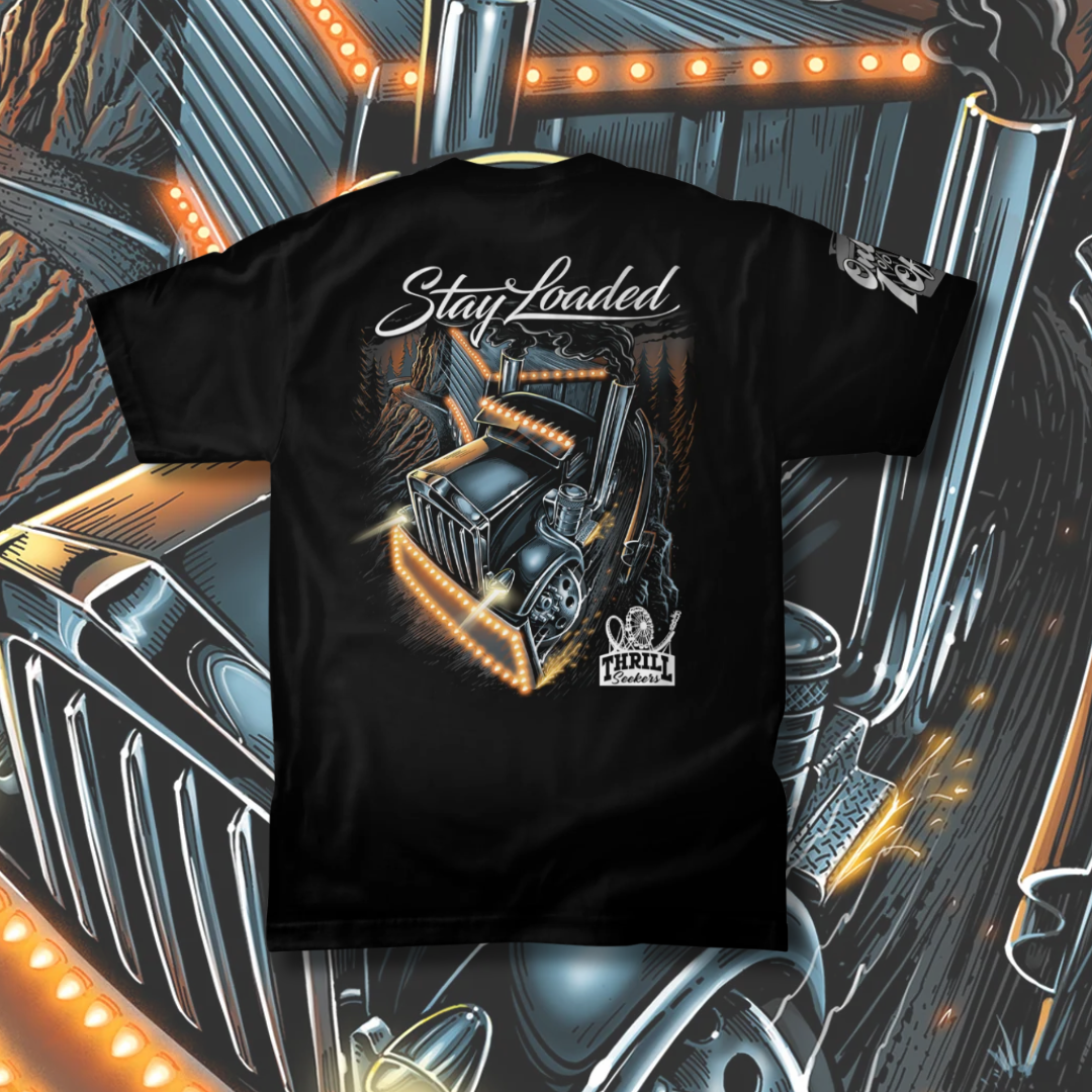 Stay Loaded Apparel Facebook ad: Apparel BILT for Truckers