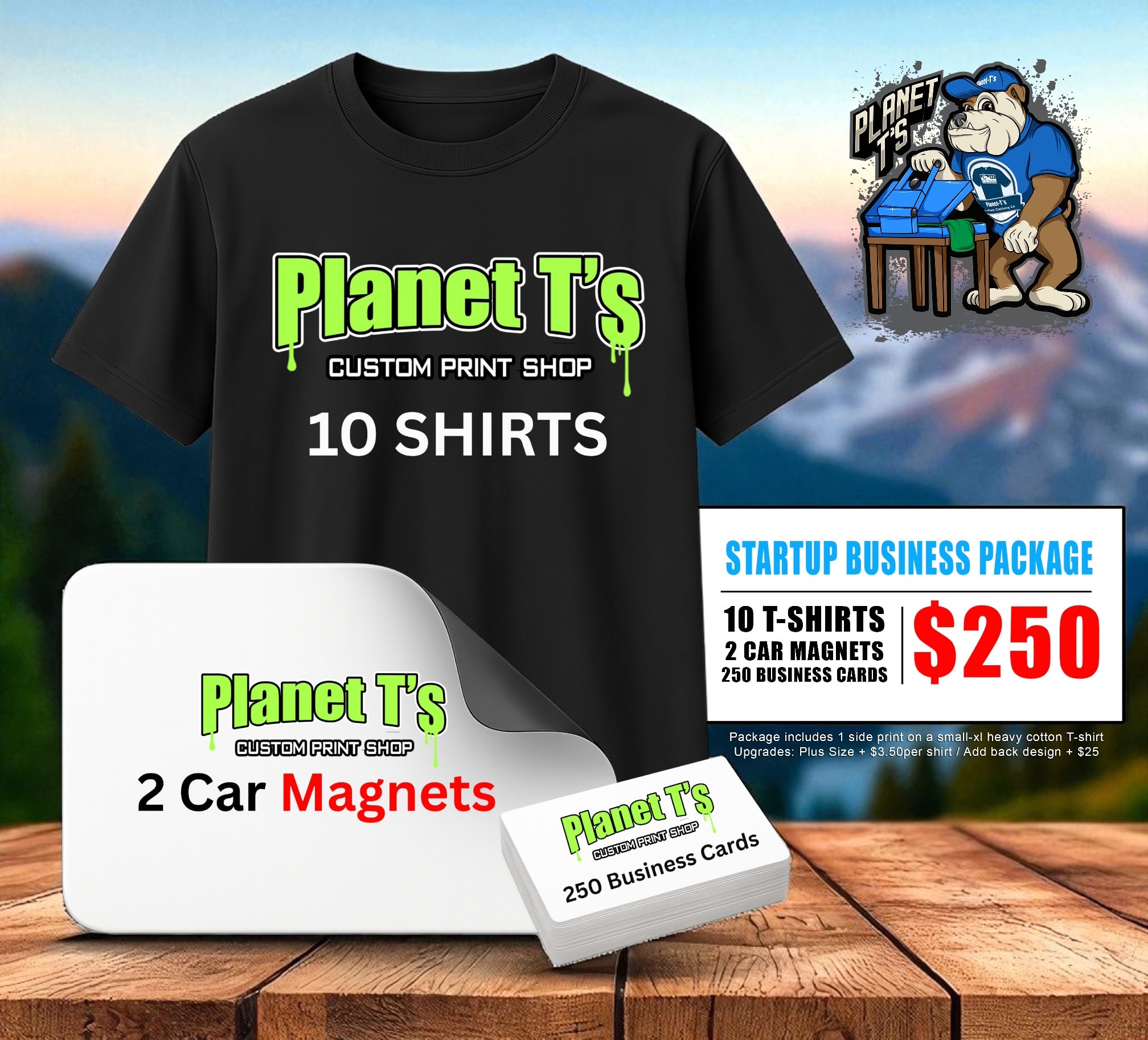Planet T's Facebook ad