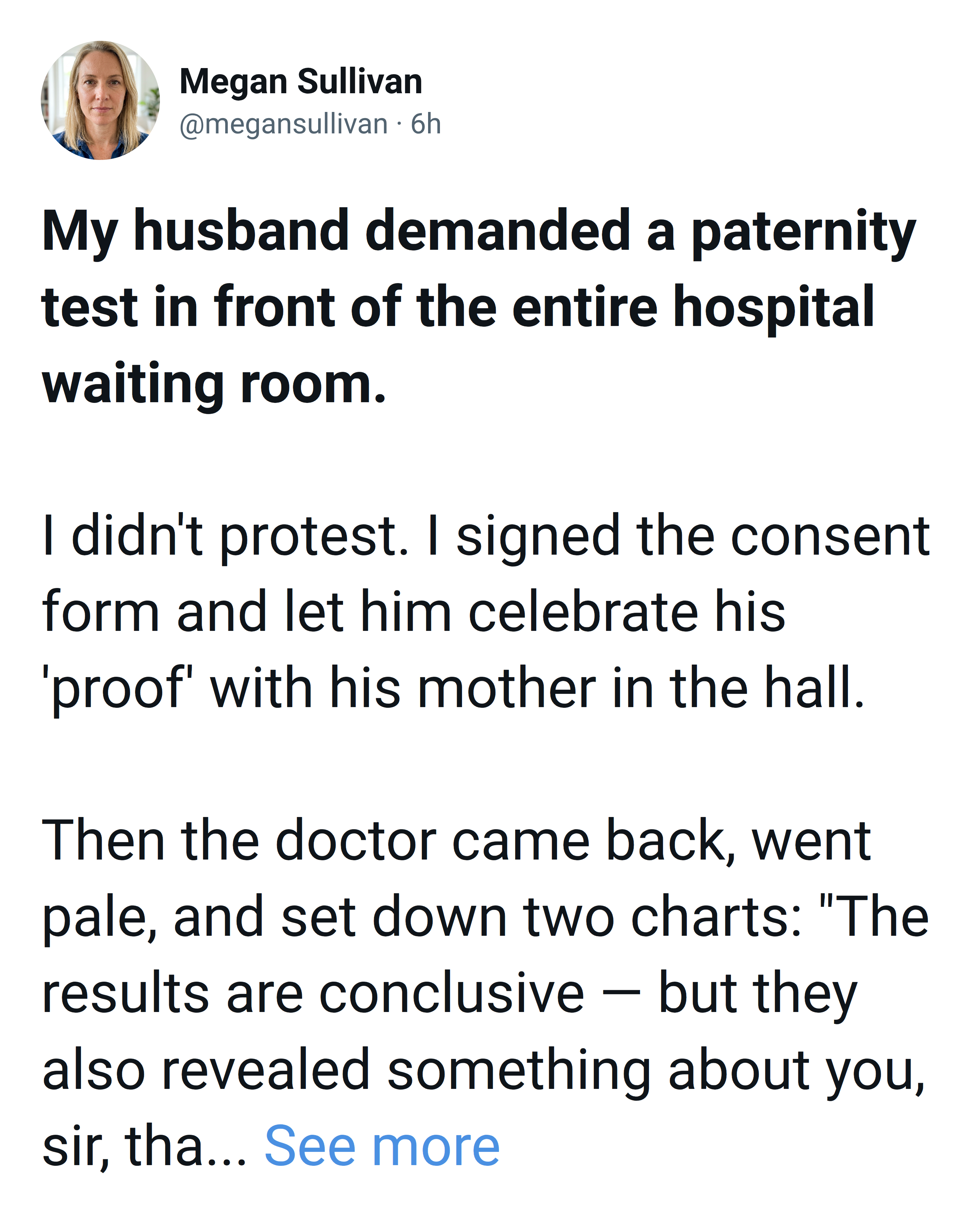 Grandma Things USA Facebook ad: My Husband Demanded A Paternity Test At The Hospital, He…