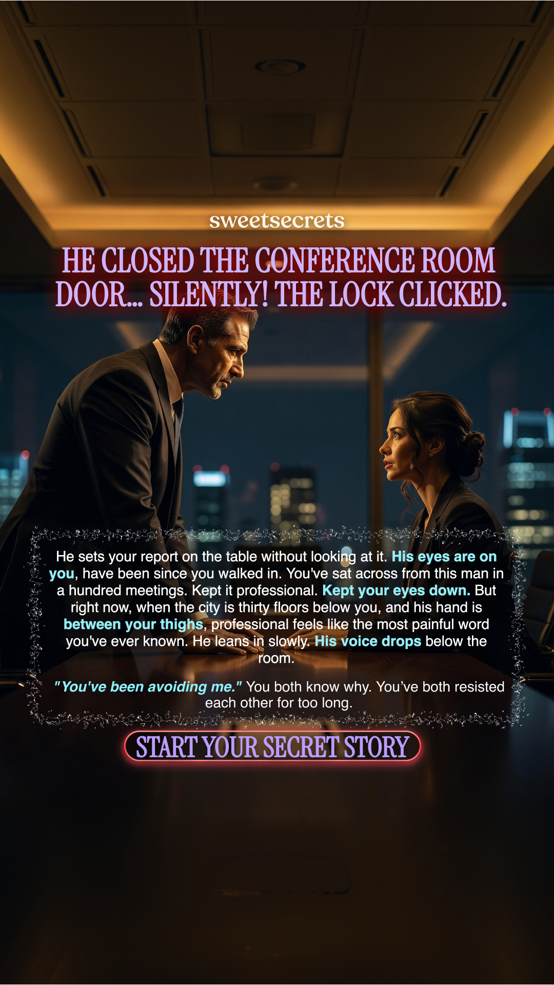 Sweetsecrets Facebook ad