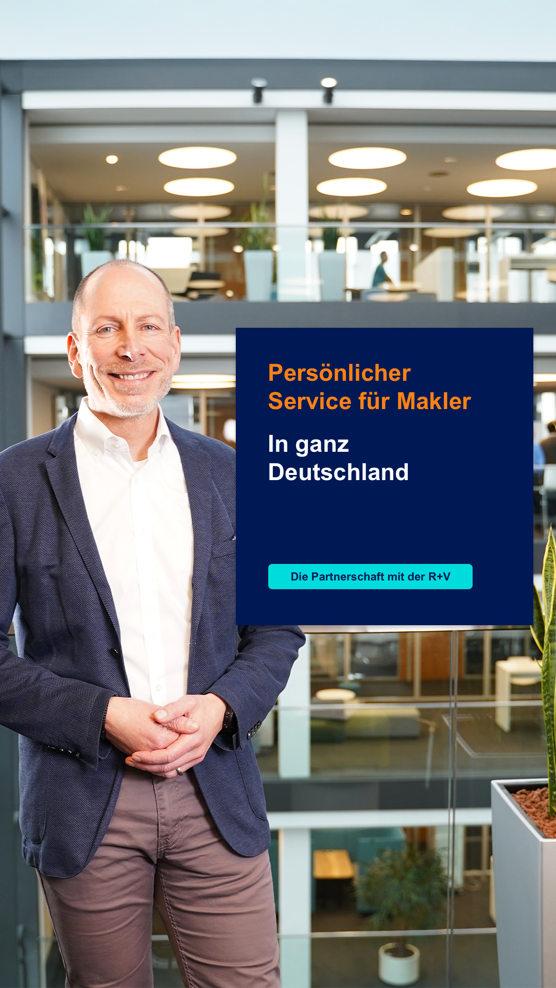 R+V Versicherungsgruppe für Makler Facebook ad