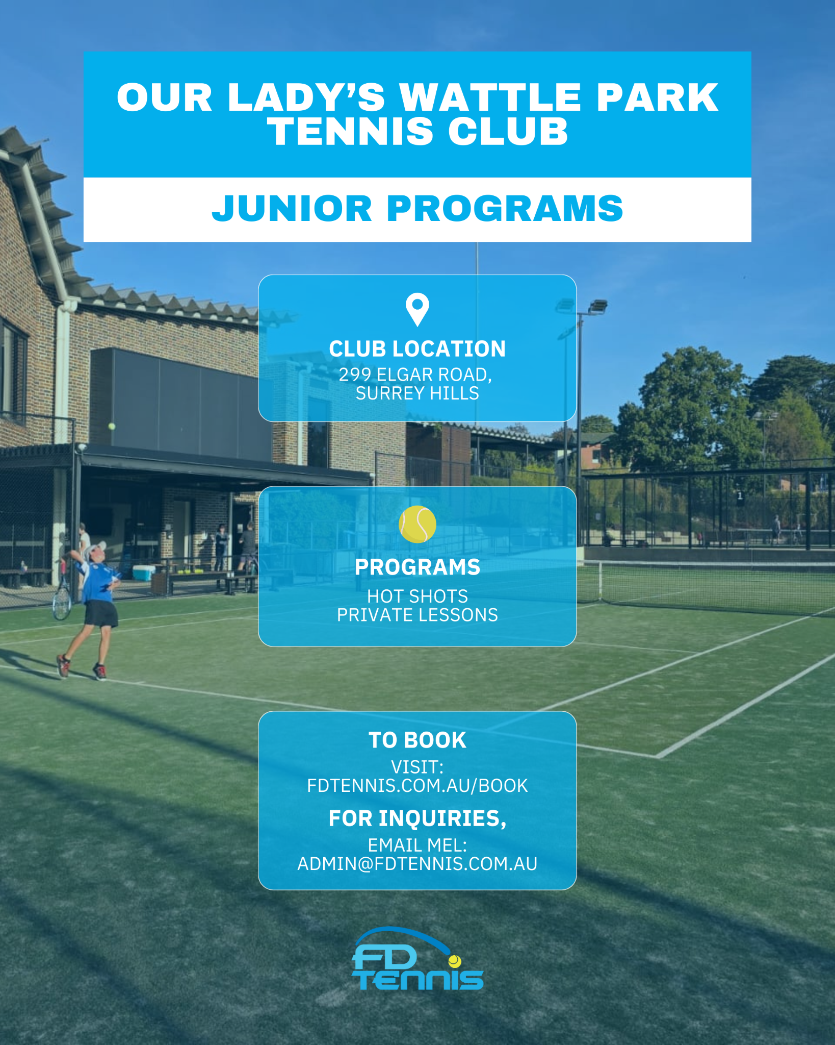 Future Demand Tennis Facebook ad