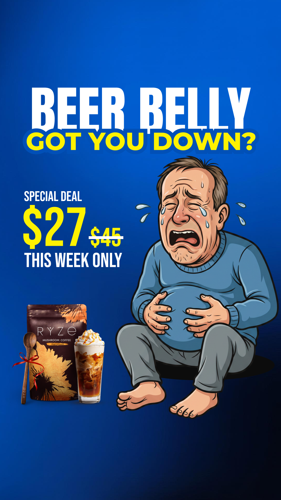 RYZE Superfoods Facebook ad
