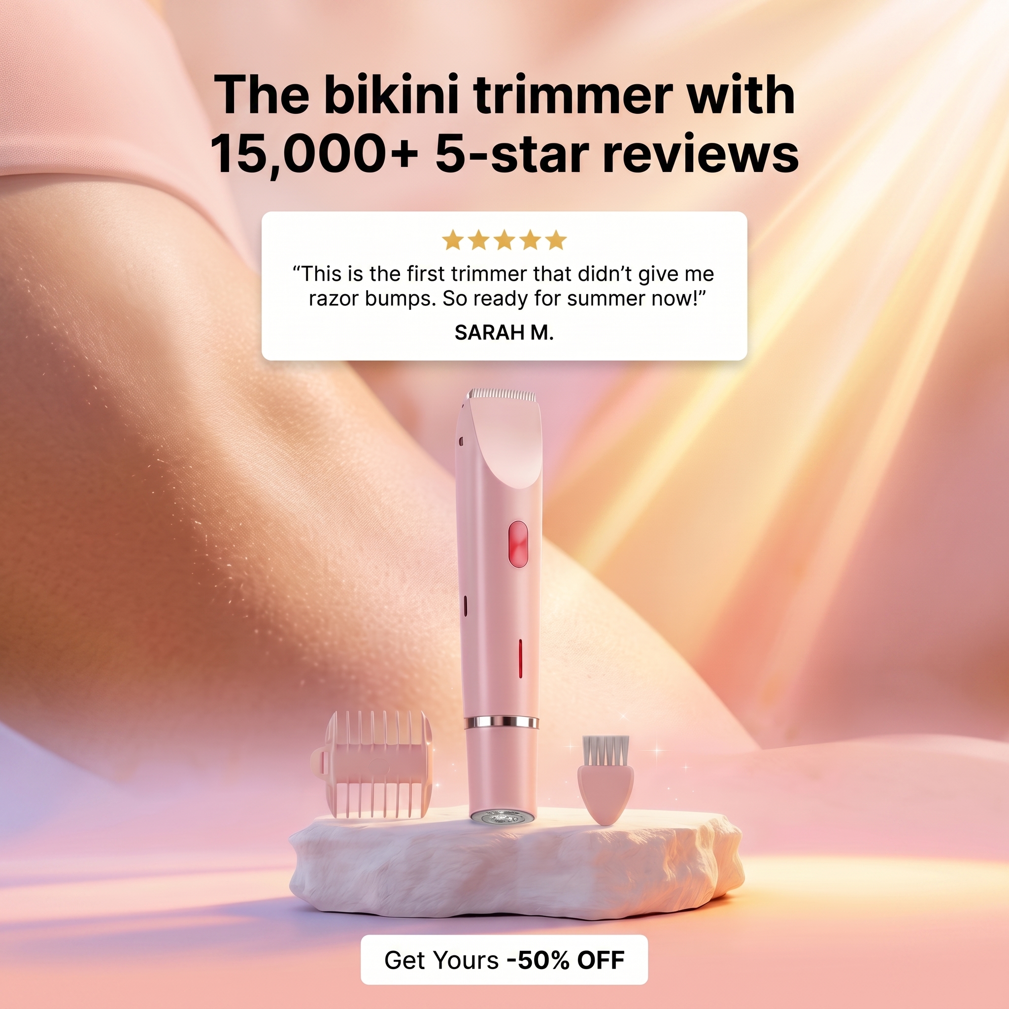 AKINA Facebook ad: 10,000+ Five Star Reviews