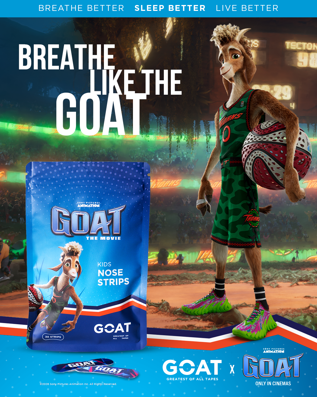 The GOAT  Facebook ad