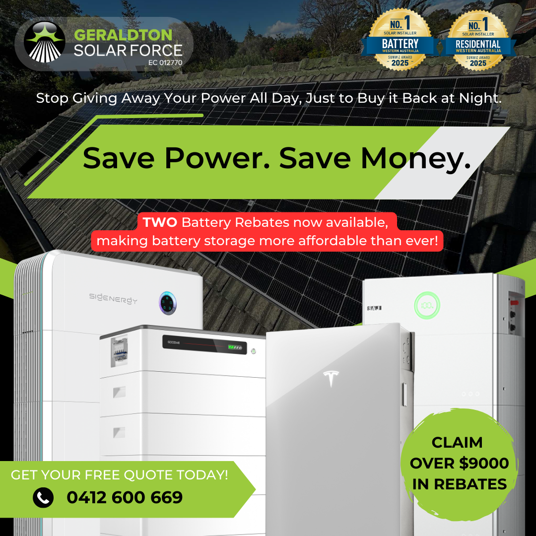 Geraldton Solar Force Facebook ad