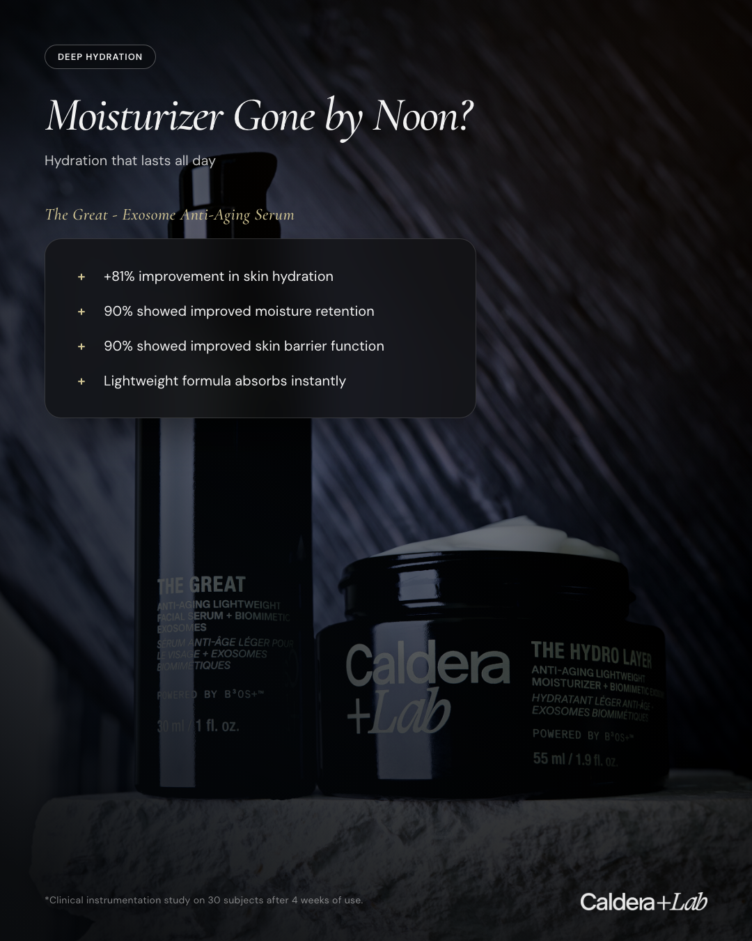 Caldera + Lab Facebook ad