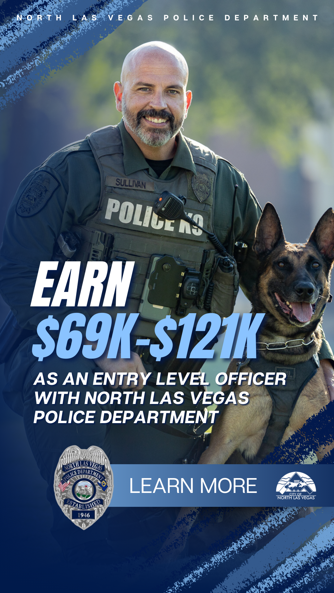 NLVPD Recruiting Facebook ad