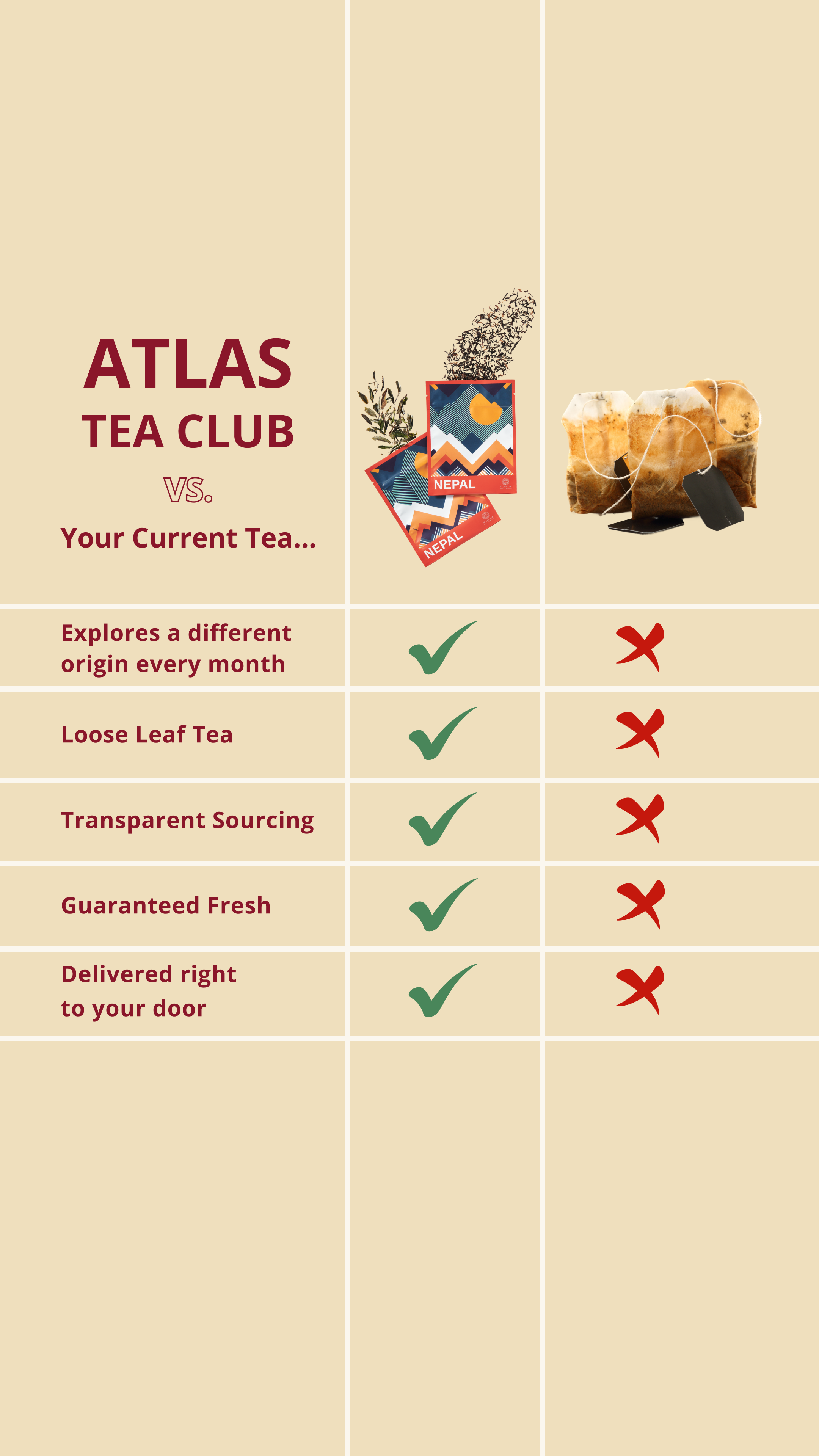 Atlas Tea Club Facebook ad