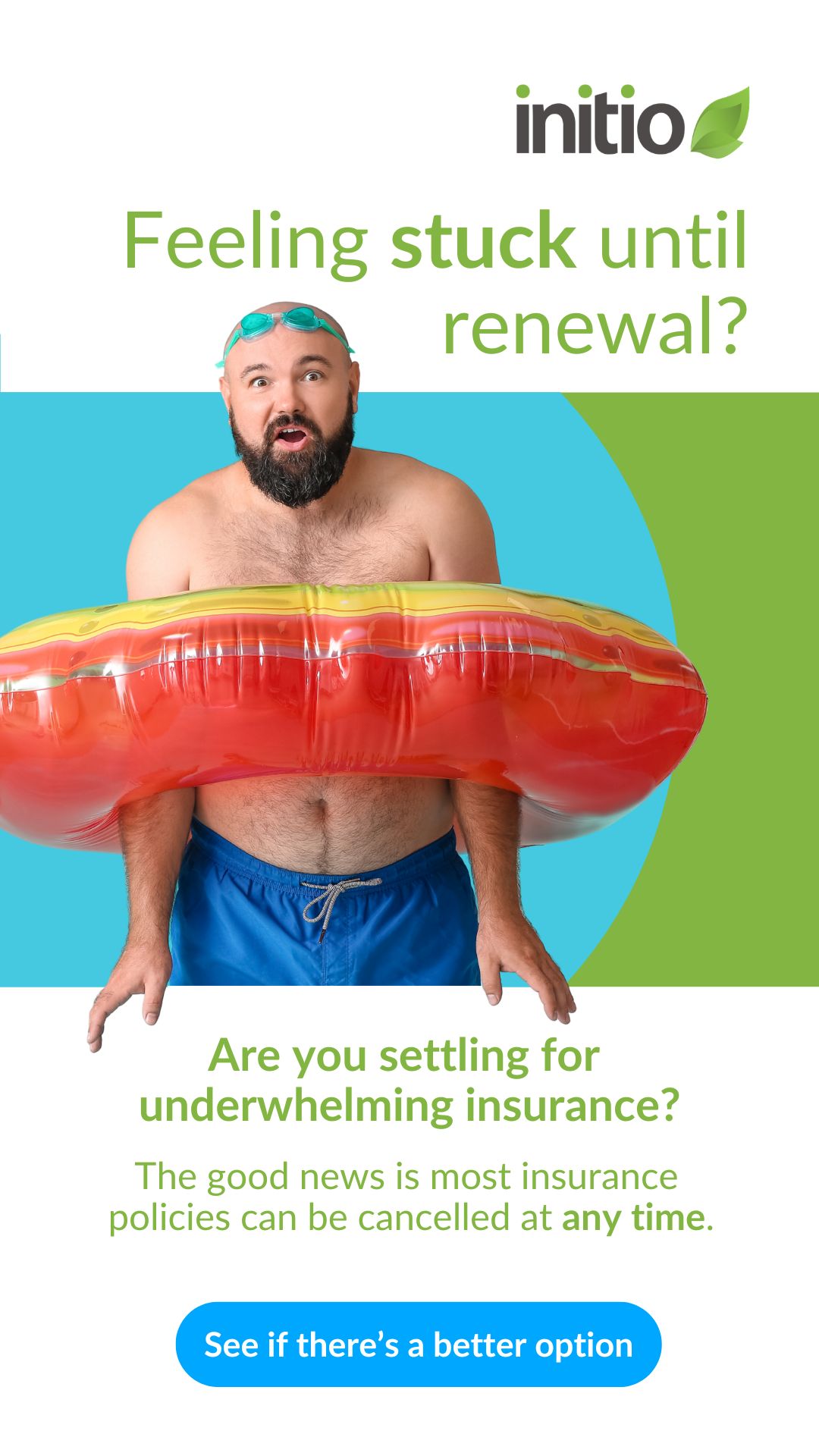 Initio Insurance Facebook ad