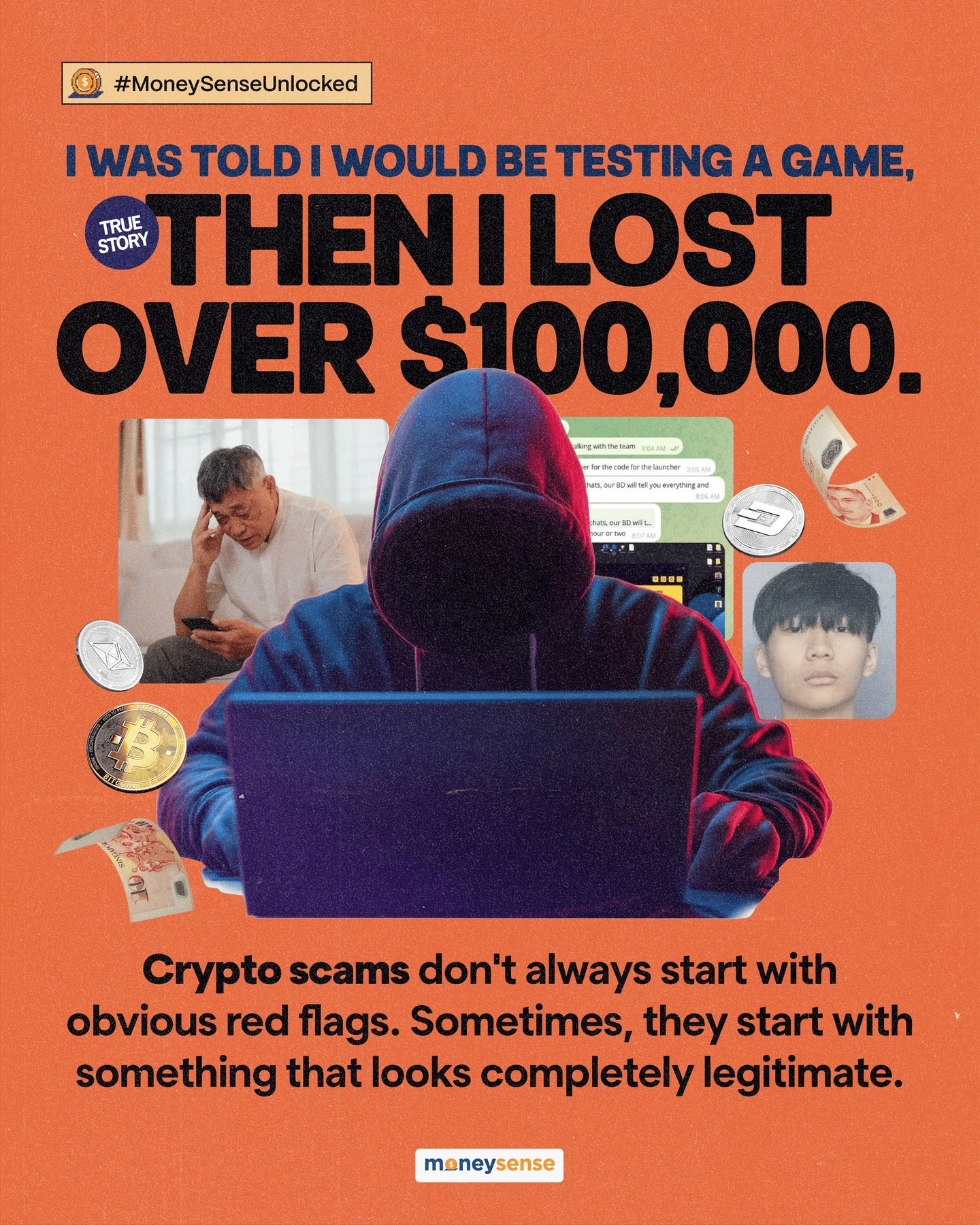 MoneySense Facebook ad