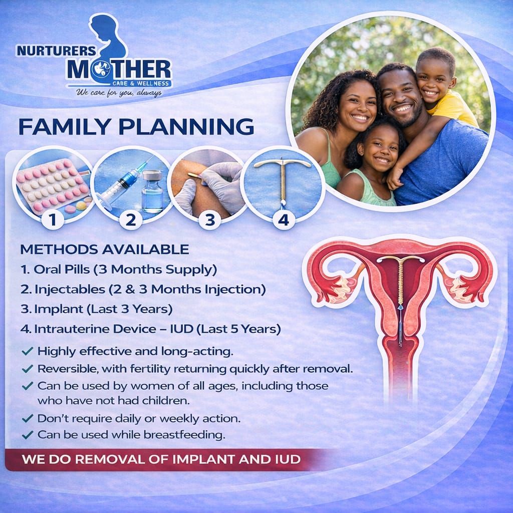 Nurturers Mother and Baby Clinic Facebook ad: Home