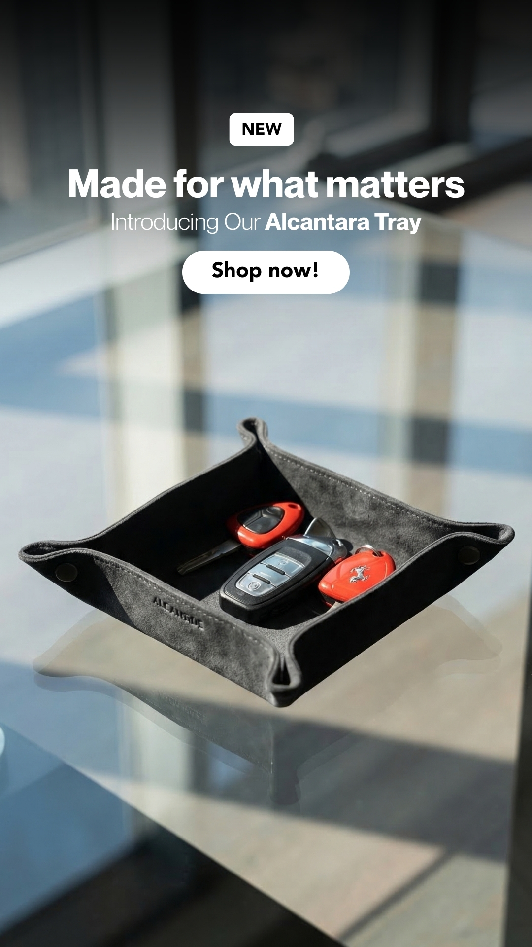 Alcanside - Alcantara Accessories Facebook ad