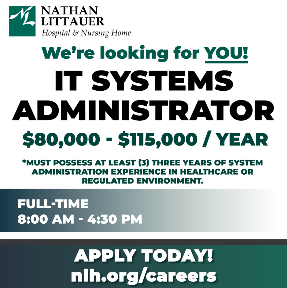 Nathan Littauer Hospital and Nursing Home Facebook ad