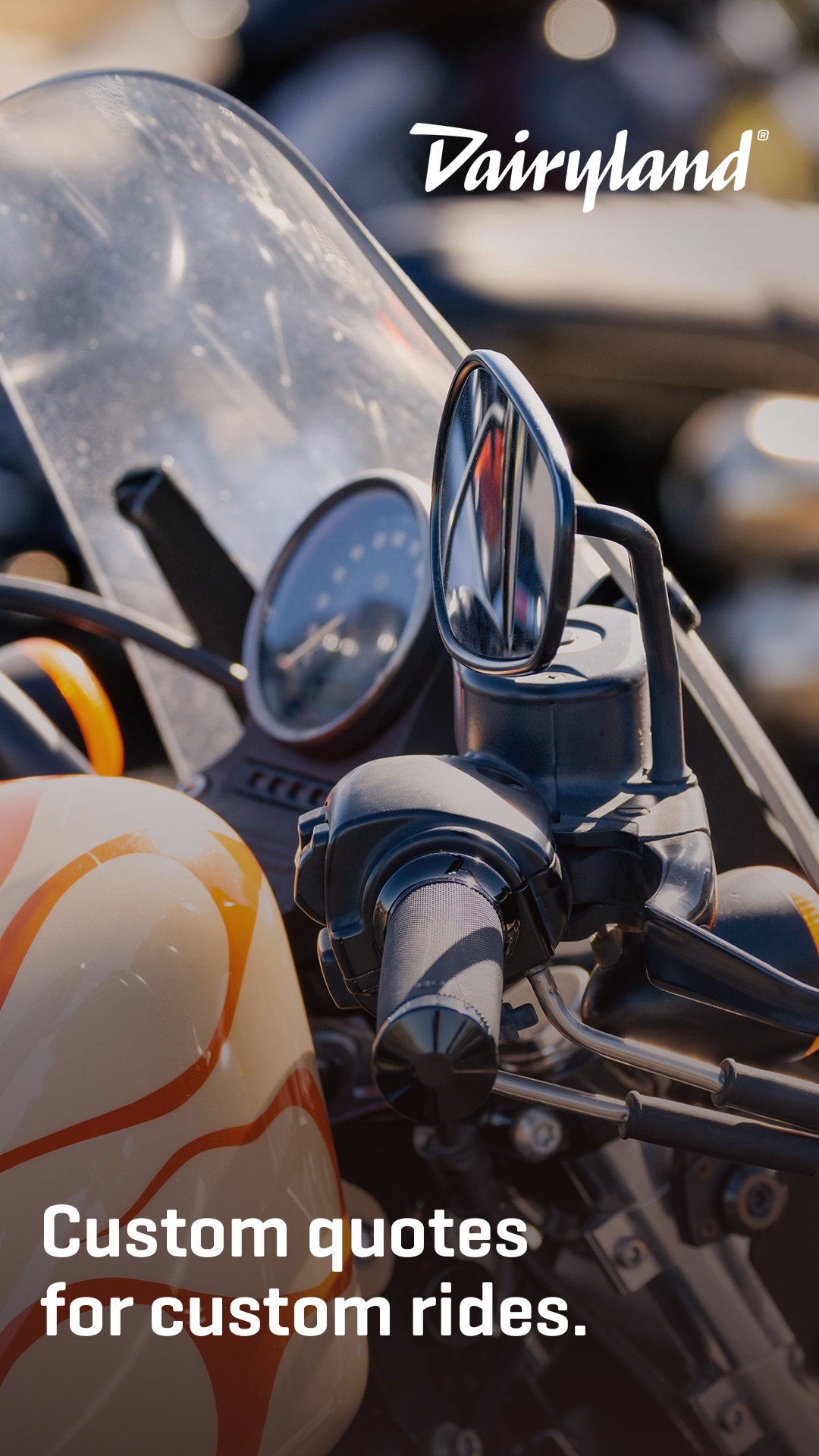 Dairyland Motorcycle Insurance Facebook ad