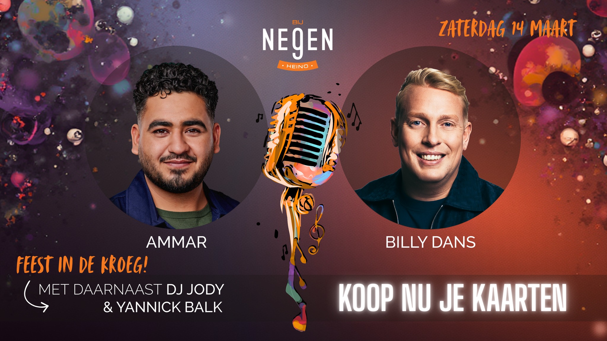 Bij Ne9eN Facebook ad: Feest in de kroeg!