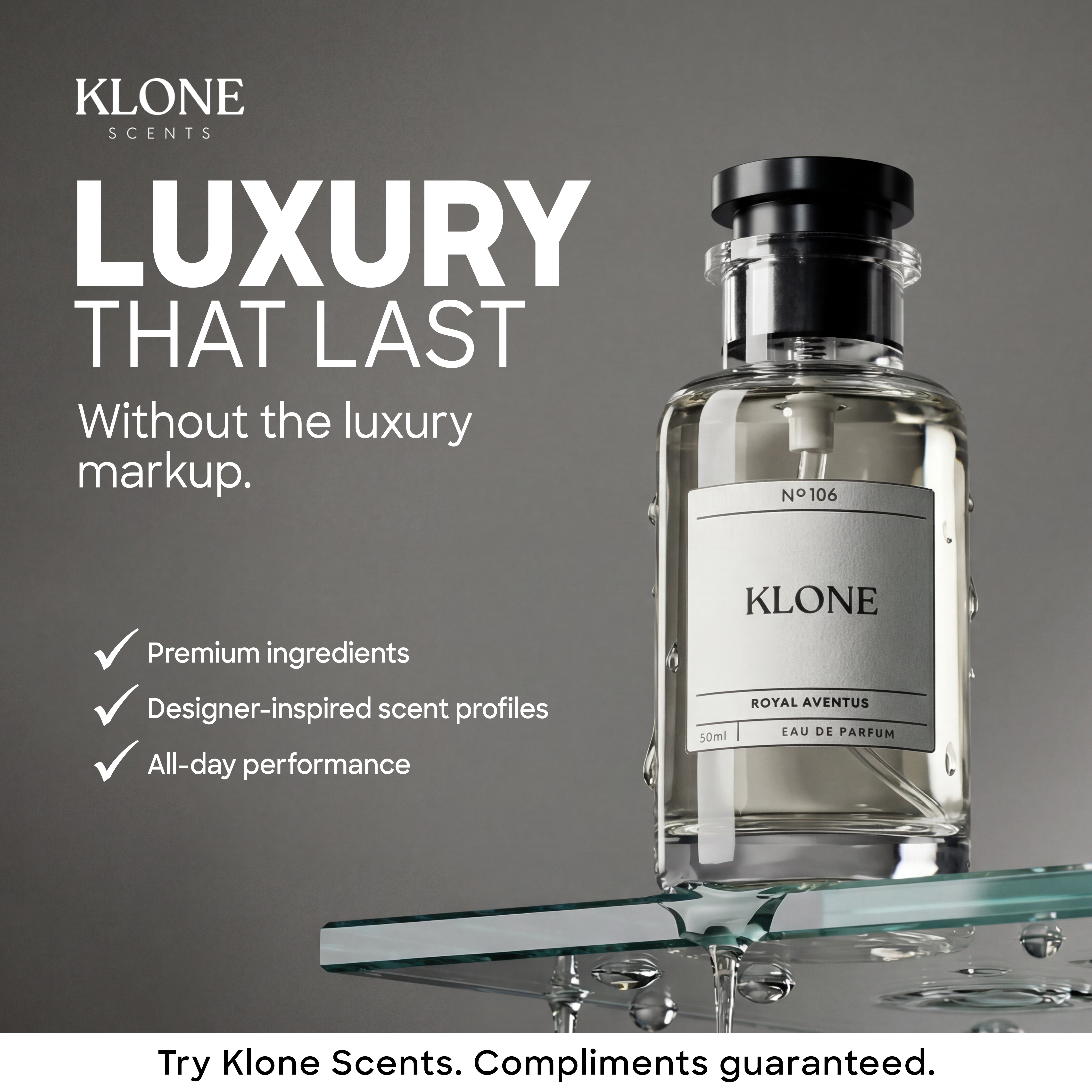 Klone Scents Facebook ad