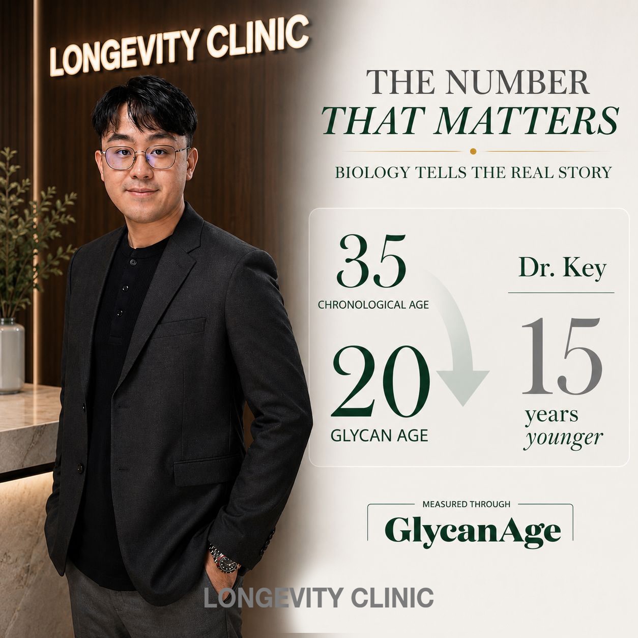 Longevity Clinic Malaysia Facebook ad: Dr. Key @drkey.longevity