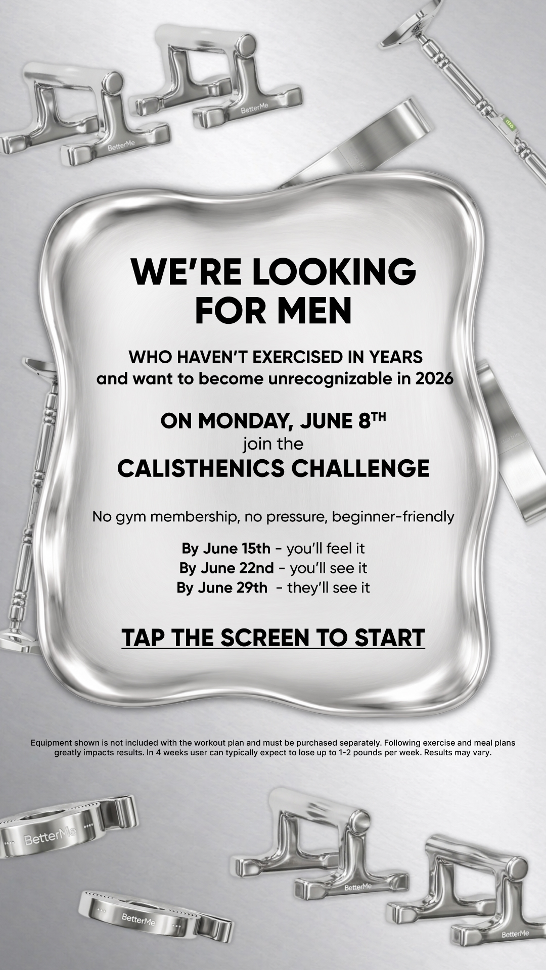 BetterMe Men Facebook ad