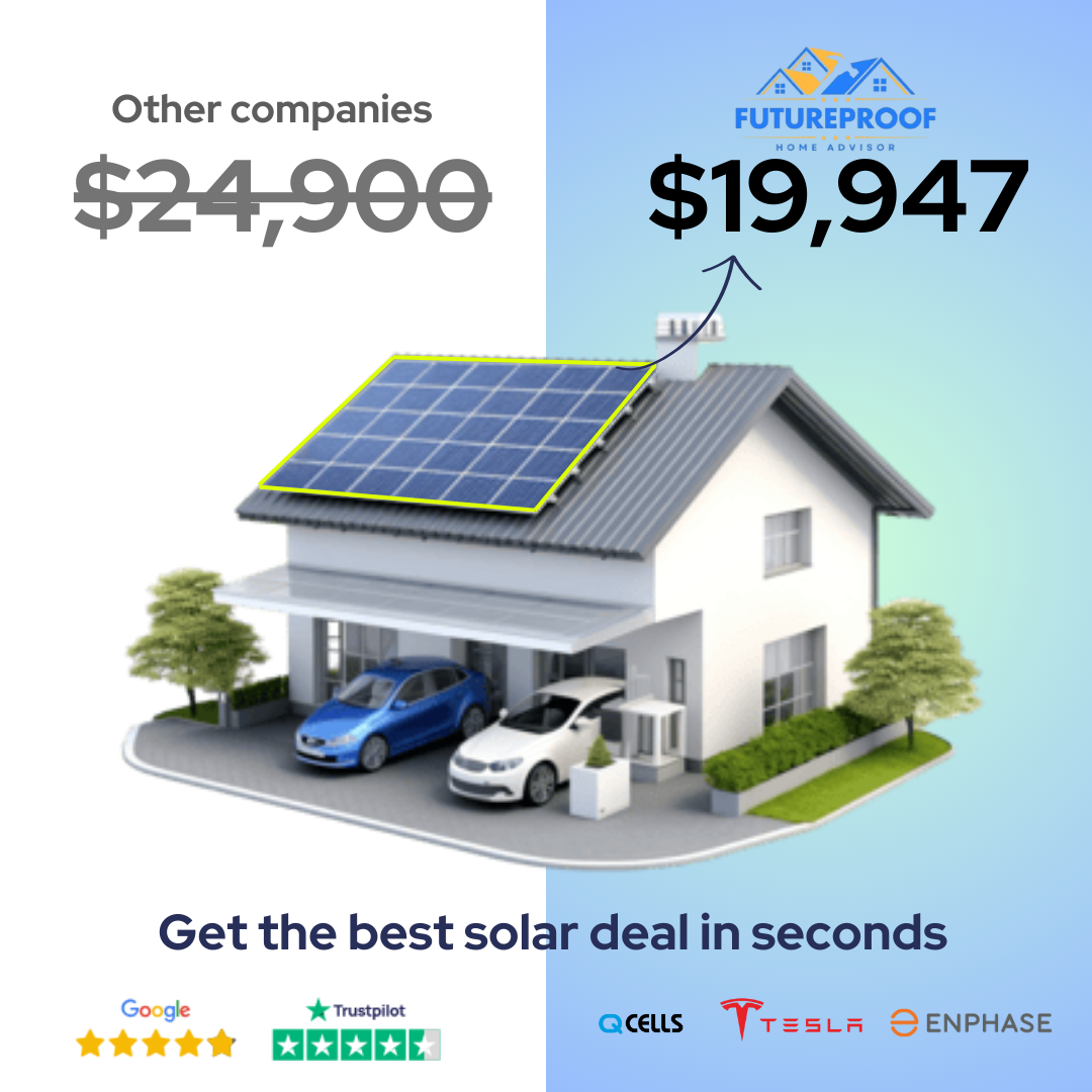 Futureproof Home Advisor Facebook ad: Calculate your savings