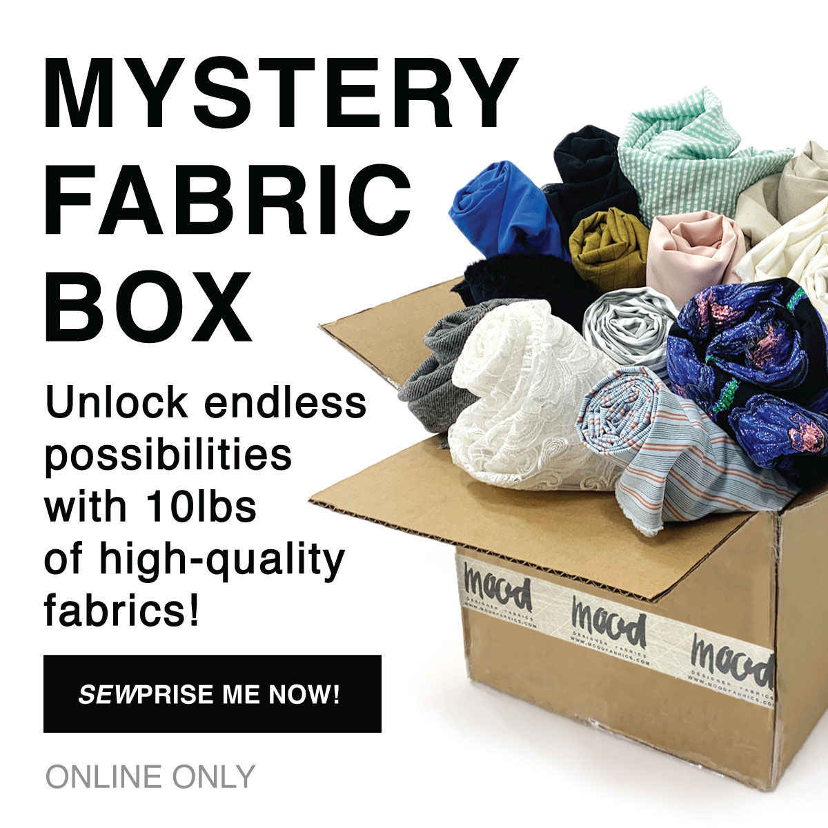 Mood Designer Fabrics Facebook ad from Apr 23, 2026