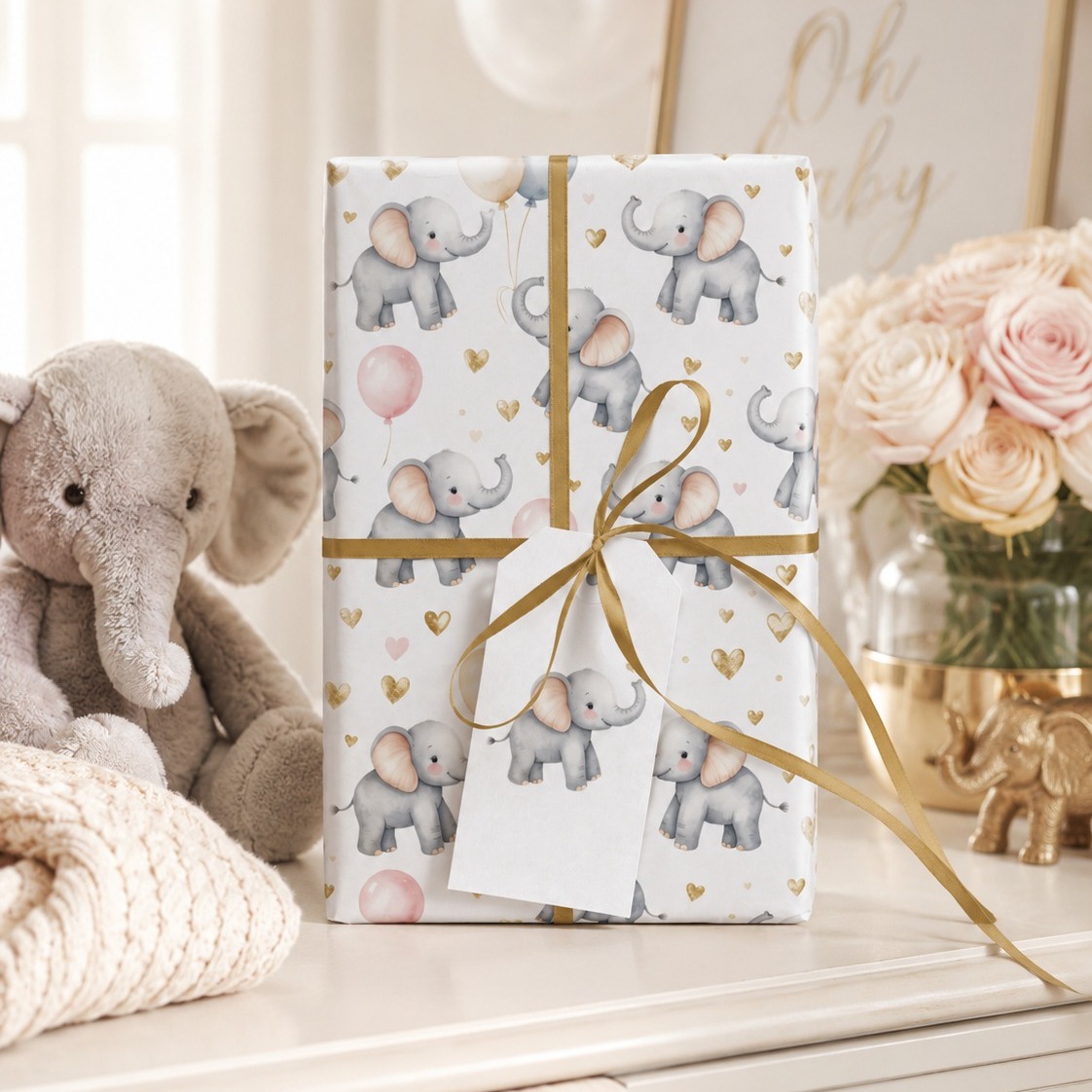 Pattern Graphics Facebook ad: Sweet, soft, and gift-table ready.