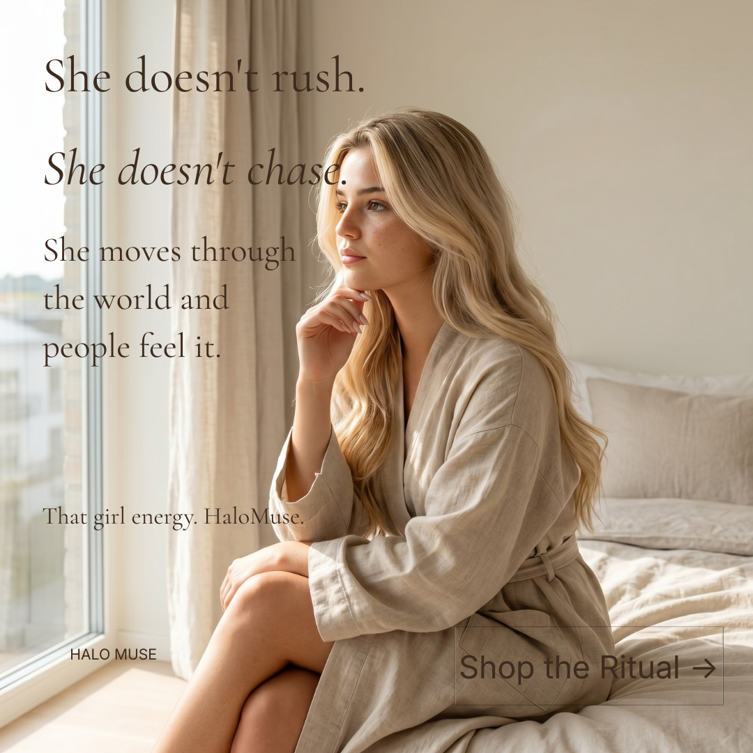 HaloMuse Facebook ad: She's that girl.