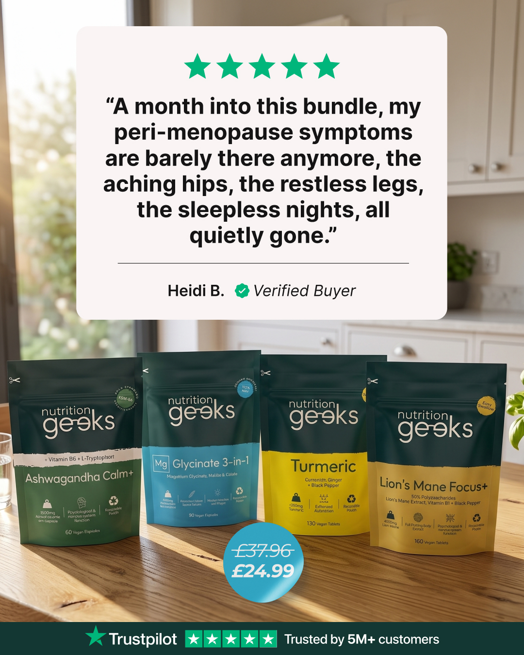 Nutrition Geeks Facebook ad