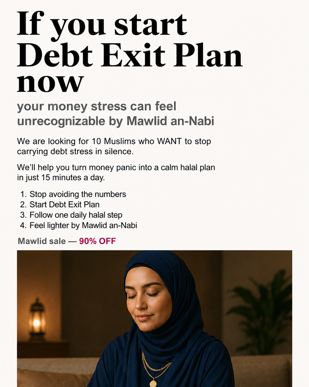 Imam Advice Daily Facebook ad