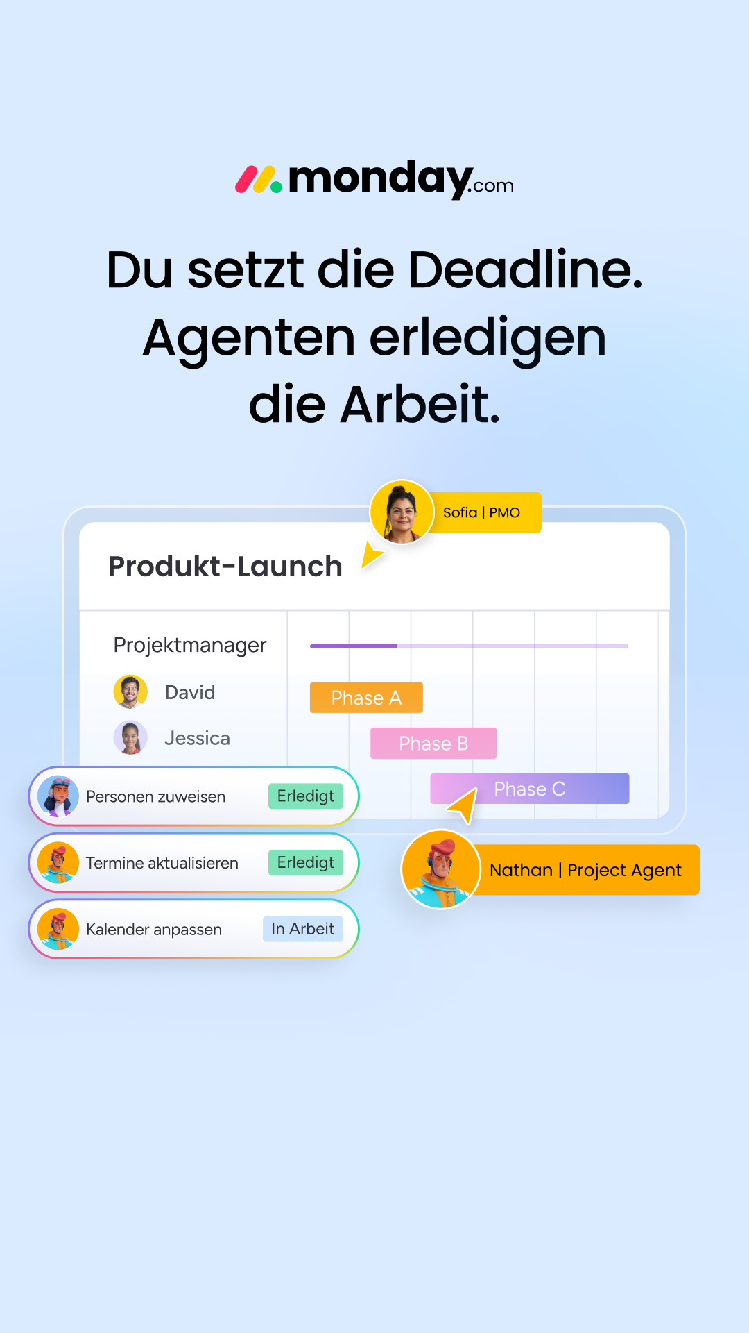 monday.com Facebook ad